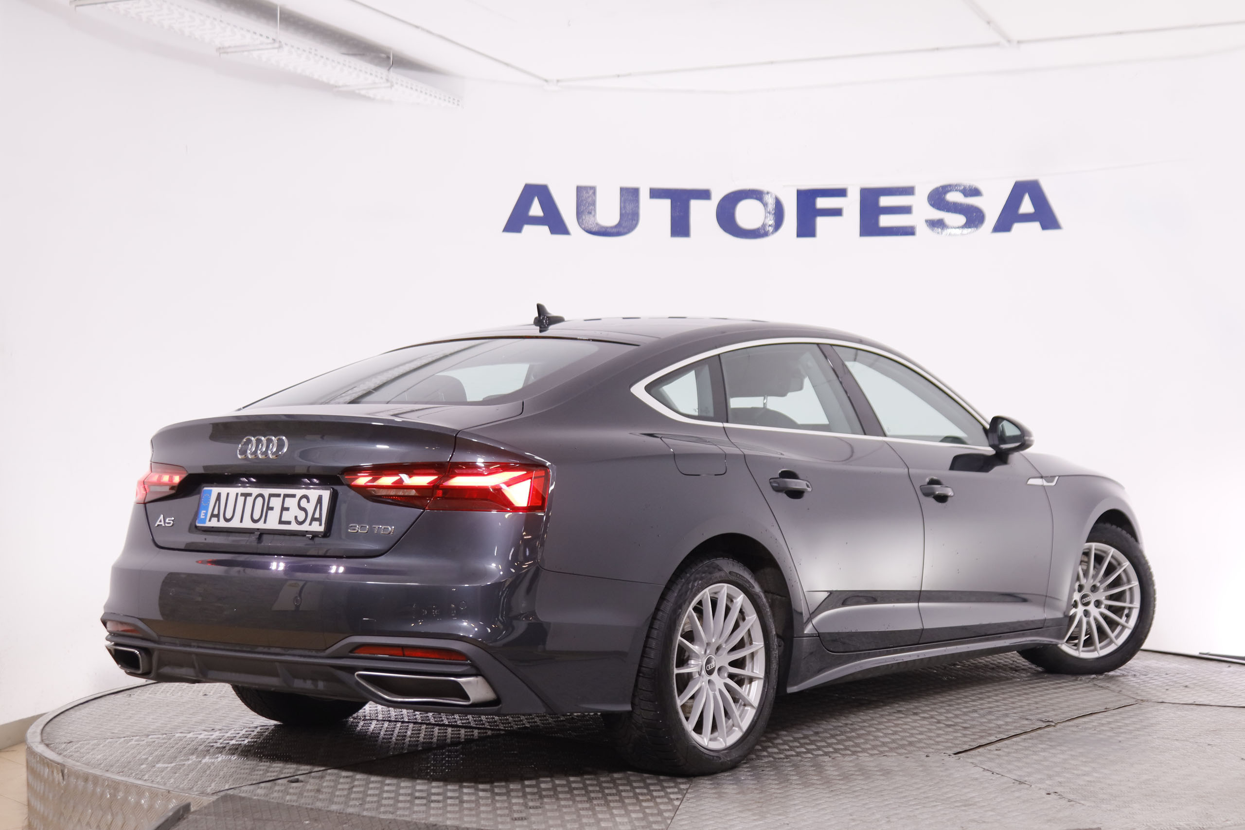 Audi A5 30TDI SPORTBACK AUTO 136CV 5P # IVA DEDUCIBLE, CUERO, NAVY, PARKTRONIC foto 7