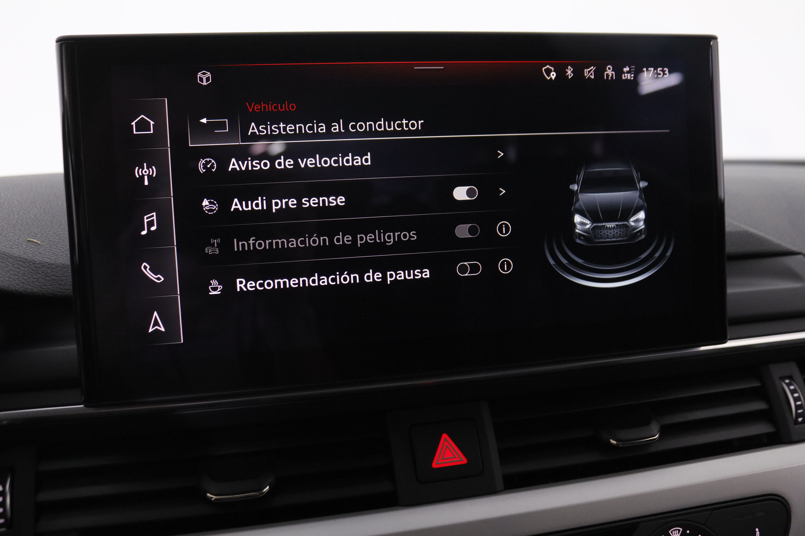 Audi A5 30TDI SPORTBACK AUTO 136CV 5P # IVA DEDUCIBLE, CUERO, NAVY, PARKTRONIC foto 23