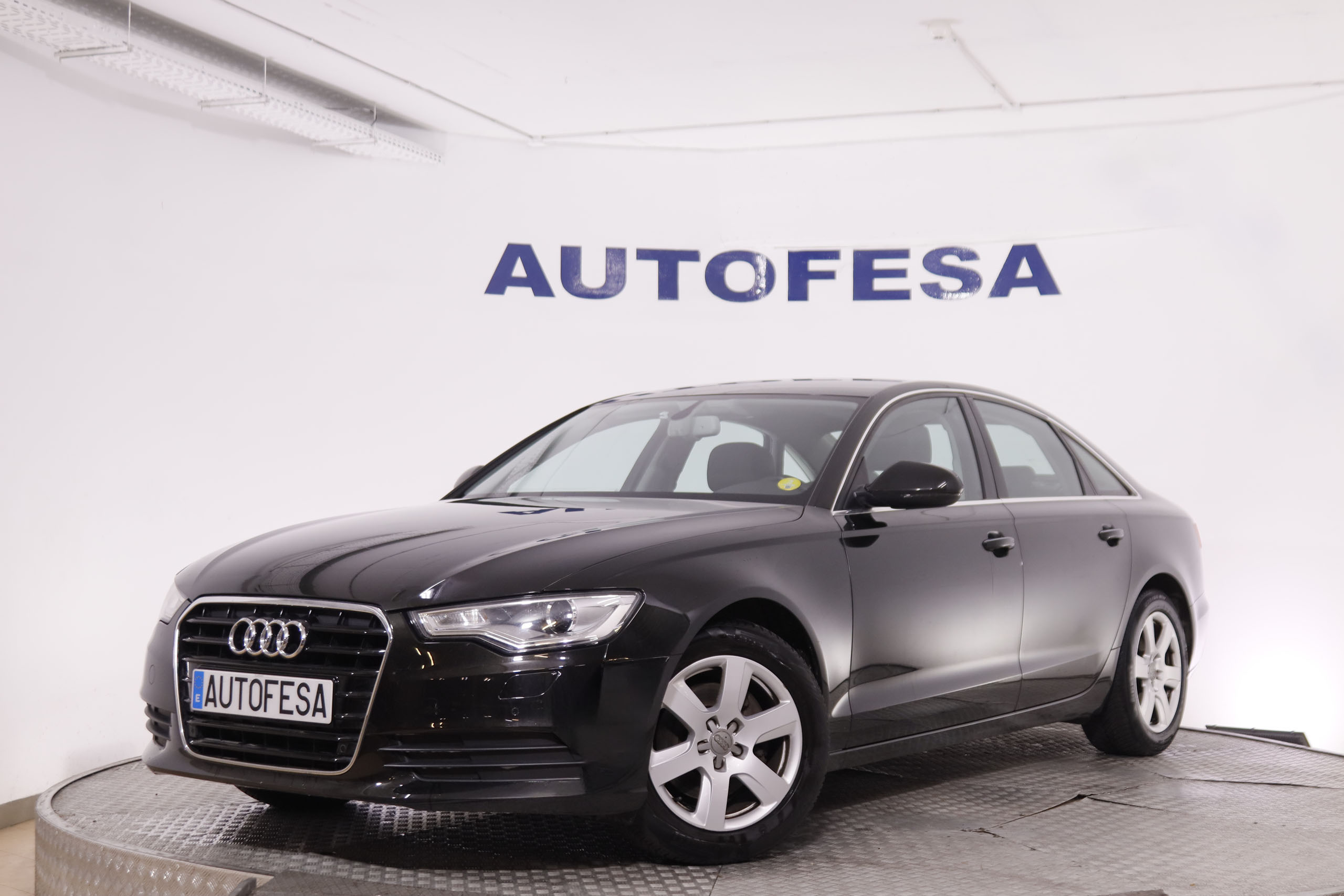 Audi A6 2.0 TDI 177CV 4P # CUERO, NAVY, PARKTRONIC foto 1