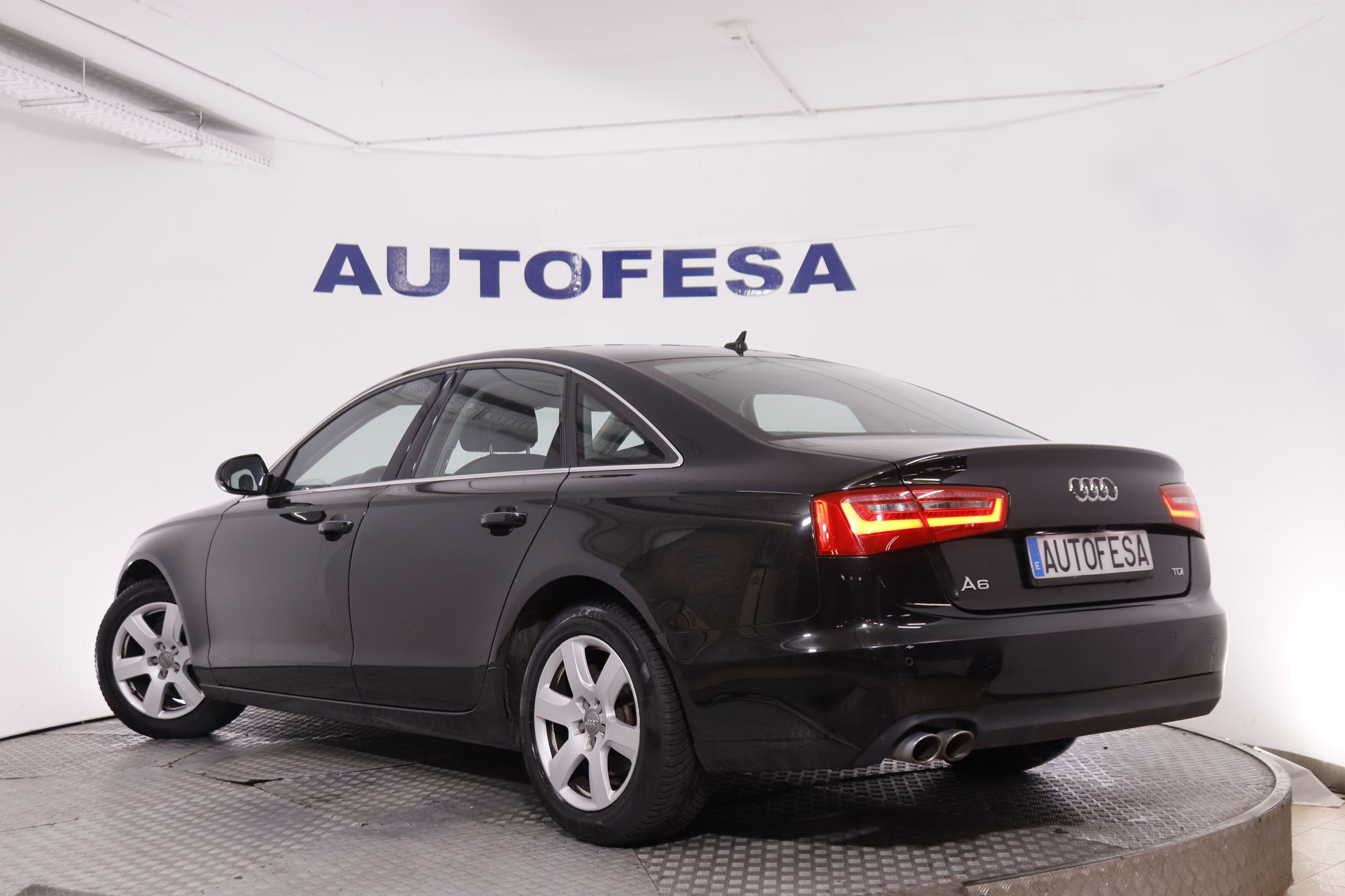 Audi A6 2.0 TDI 177CV 4P # CUERO, NAVY, PARKTRONIC foto 5