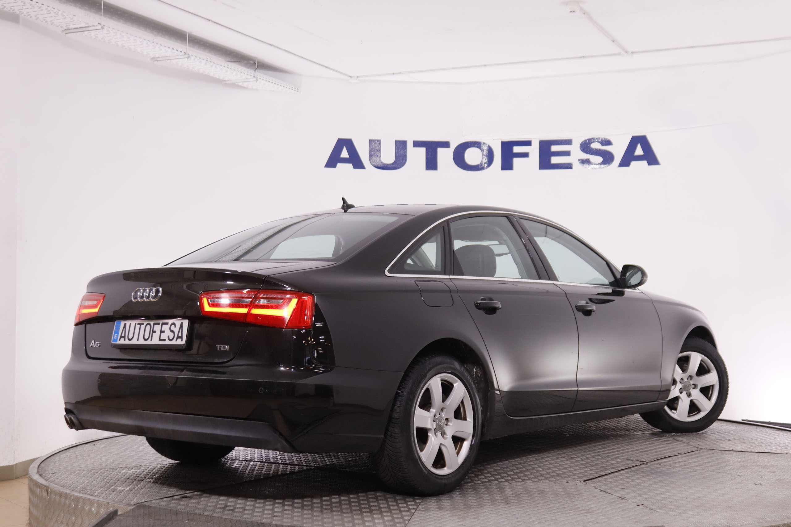 Audi A6 2.0 TDI 177CV 4P # CUERO, NAVY, PARKTRONIC foto 7