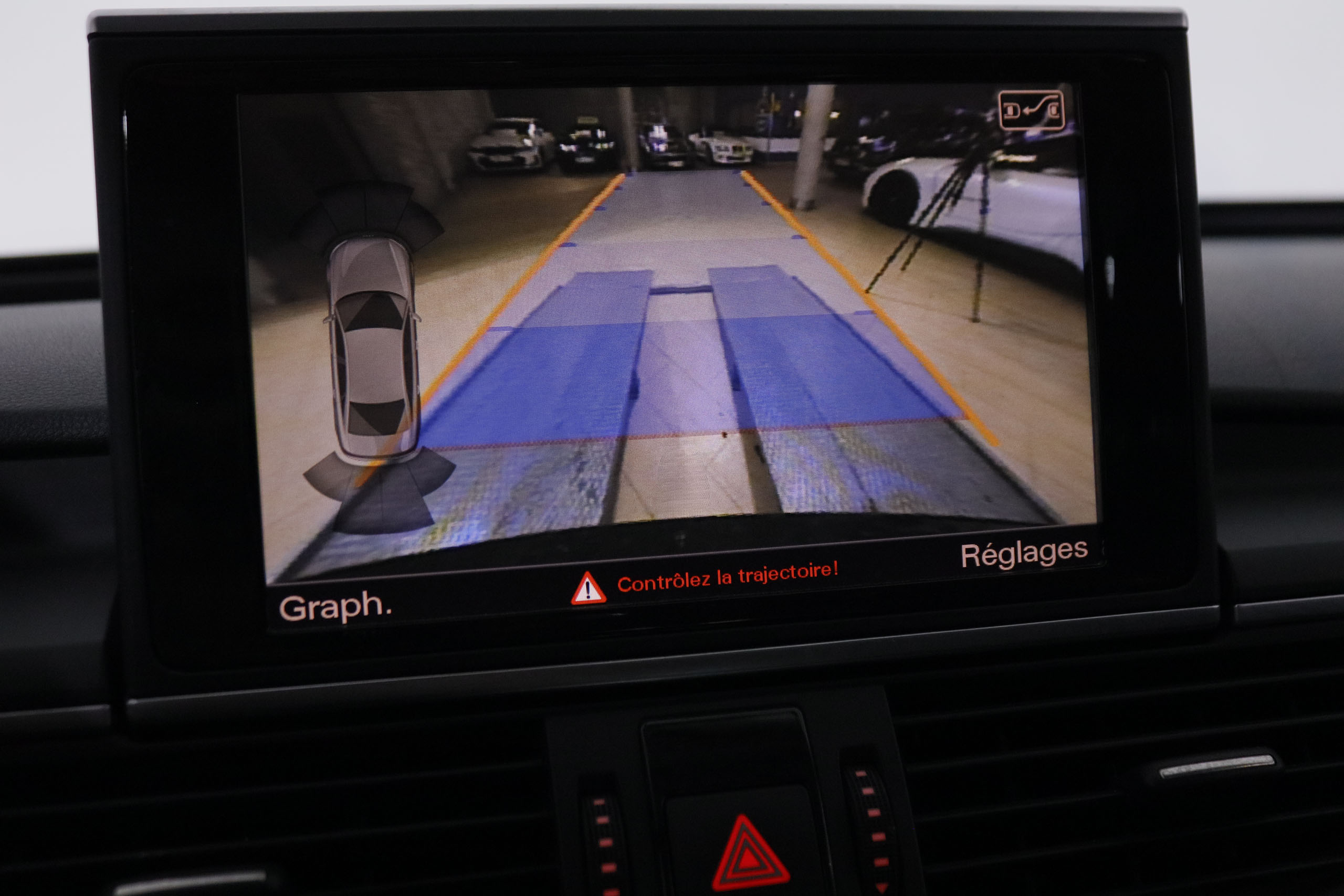 Audi A6 2.0 TDI 177CV 4P # CUERO, NAVY, PARKTRONIC foto 19