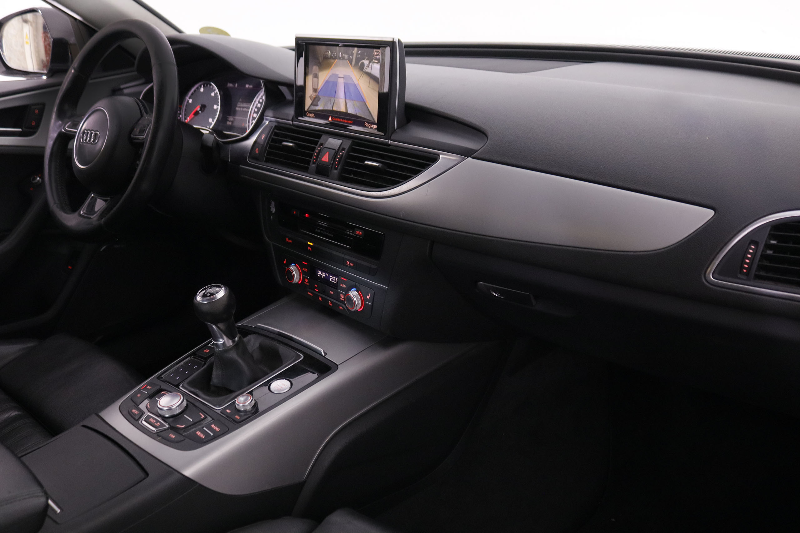 Audi A6 2.0 TDI 177CV 4P # CUERO, NAVY, PARKTRONIC foto 15