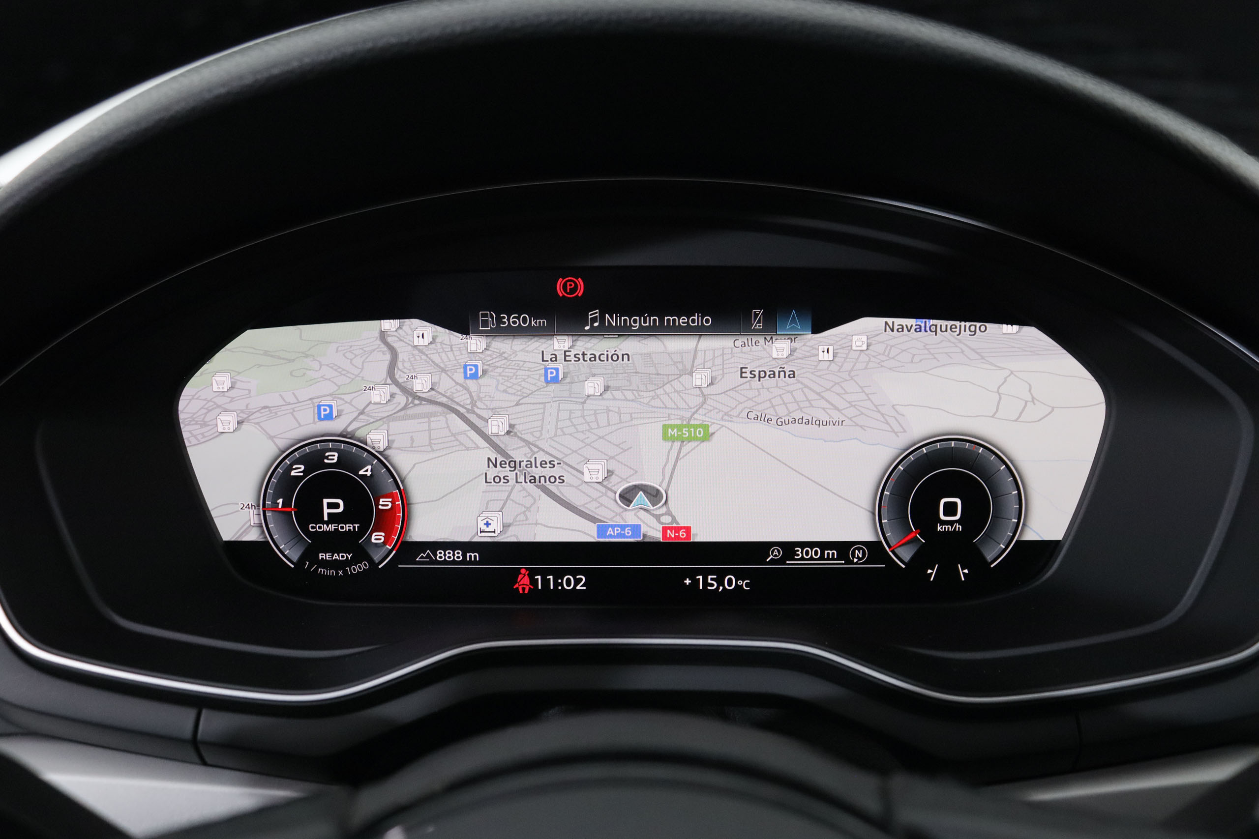 Audi A4 2.0 35 TDI S LINE AUTO 163CV MHEV 4P #GARANTIA HASTA 12/2026 NAVY, PARKTRONIC foto 17