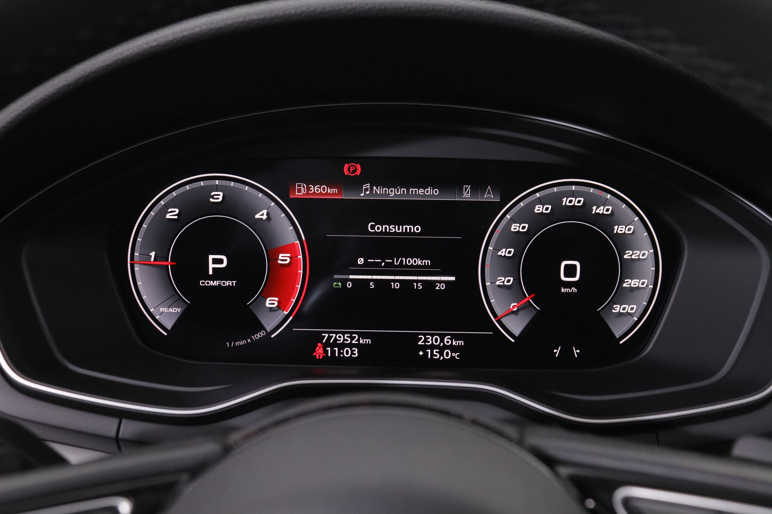 Audi A4 2.0 35 TDI S LINE AUTO 163CV MHEV 4P #GARANTIA HASTA 12/2026 NAVY, PARKTRONIC foto 15