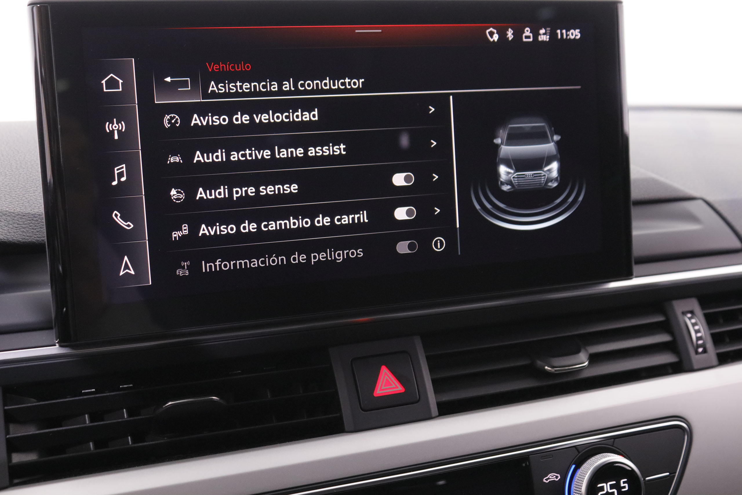 Audi A4 2.0 35 TDI S LINE AUTO 163CV MHEV 4P #GARANTIA HASTA 12/2026 NAVY, PARKTRONIC foto 20