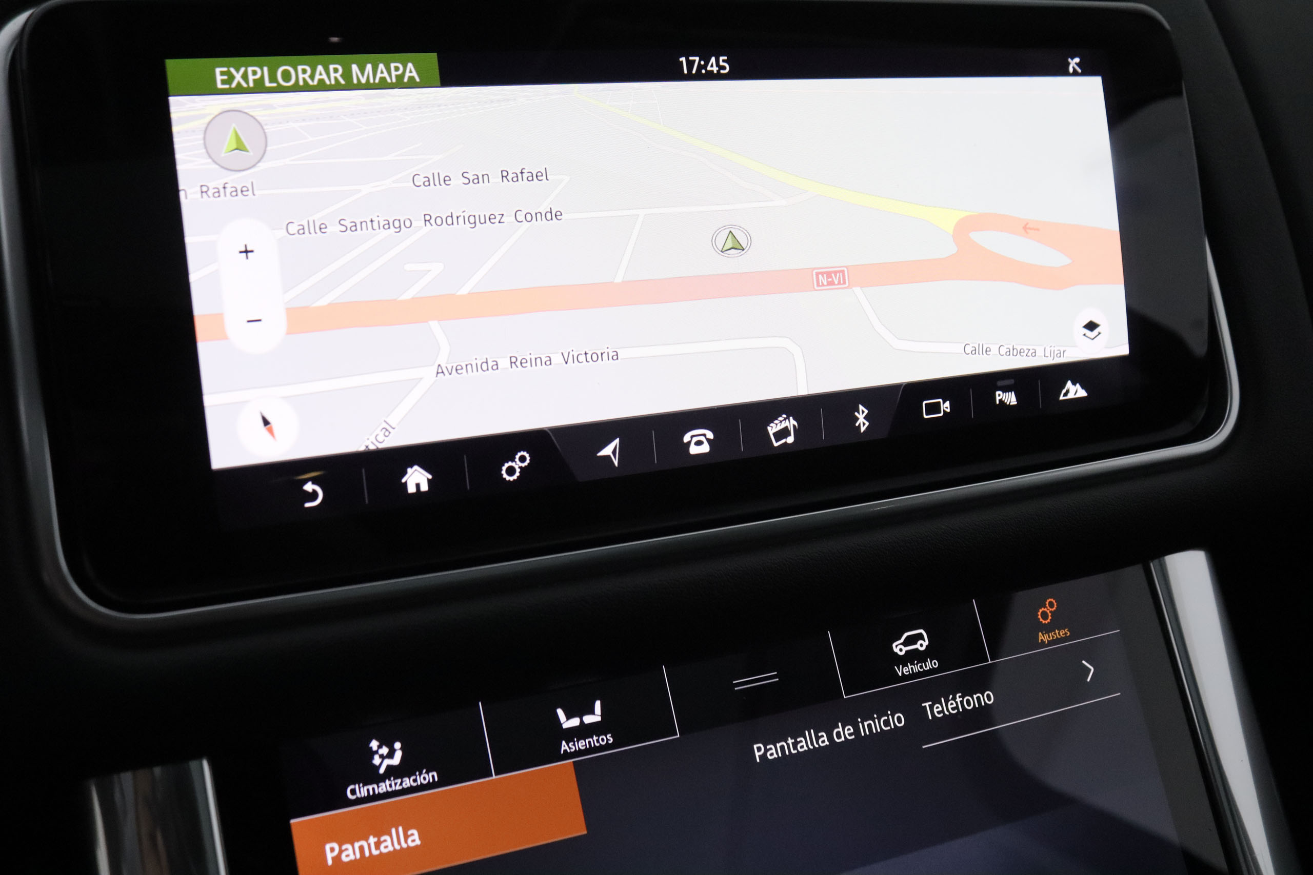 Land Rover Range Rover Sport 2.0 P400 PHEV SI4 HSE AUTO 404CV 5P # IVA DEDUCIBLE, CUERO, TECHO PANORAMICO, NAVY foto 21