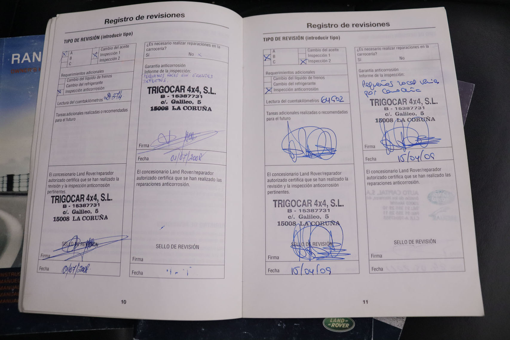 Land Rover Range Rover Sport 3.6 TDV8 HSE AUTO 272CV 5P # CUERO, TECHO ELECTRICO, NAVY, PARKTRONIC foto 28