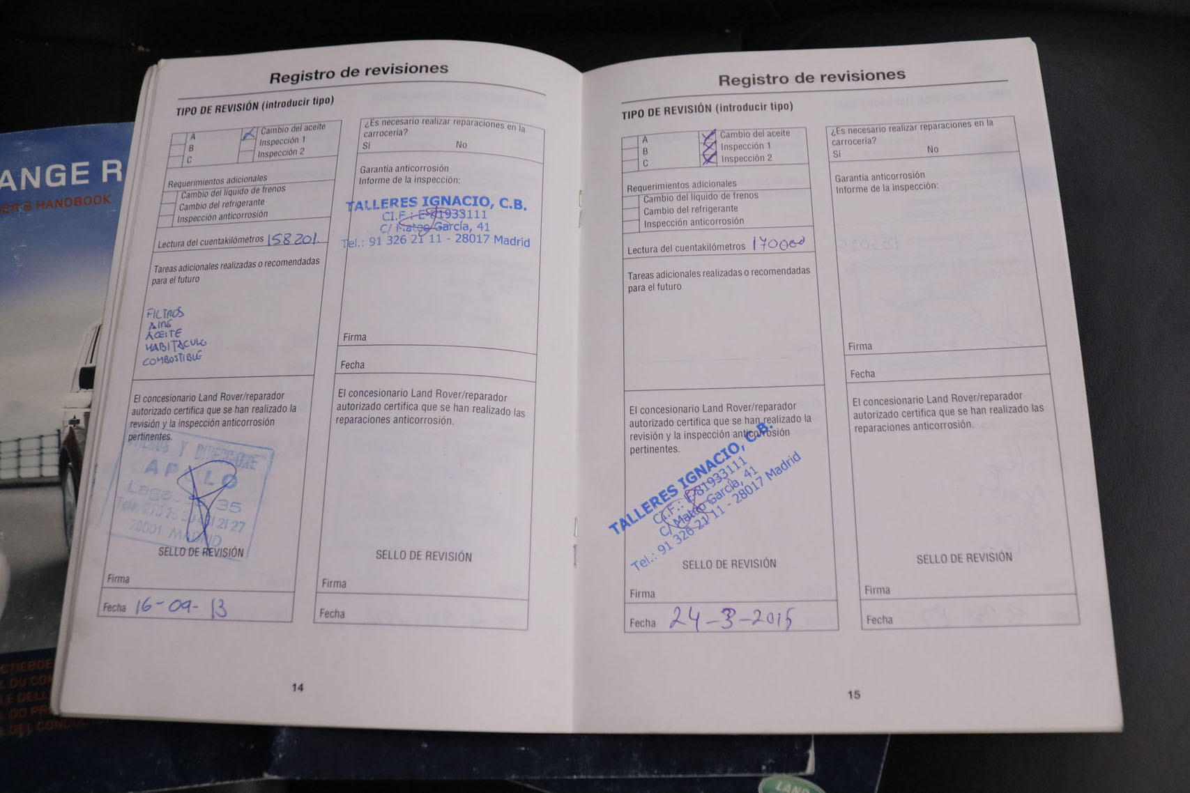 Land Rover Range Rover Sport 3.6 TDV8 HSE AUTO 272CV 5P # CUERO, TECHO ELECTRICO, NAVY, PARKTRONIC foto 29