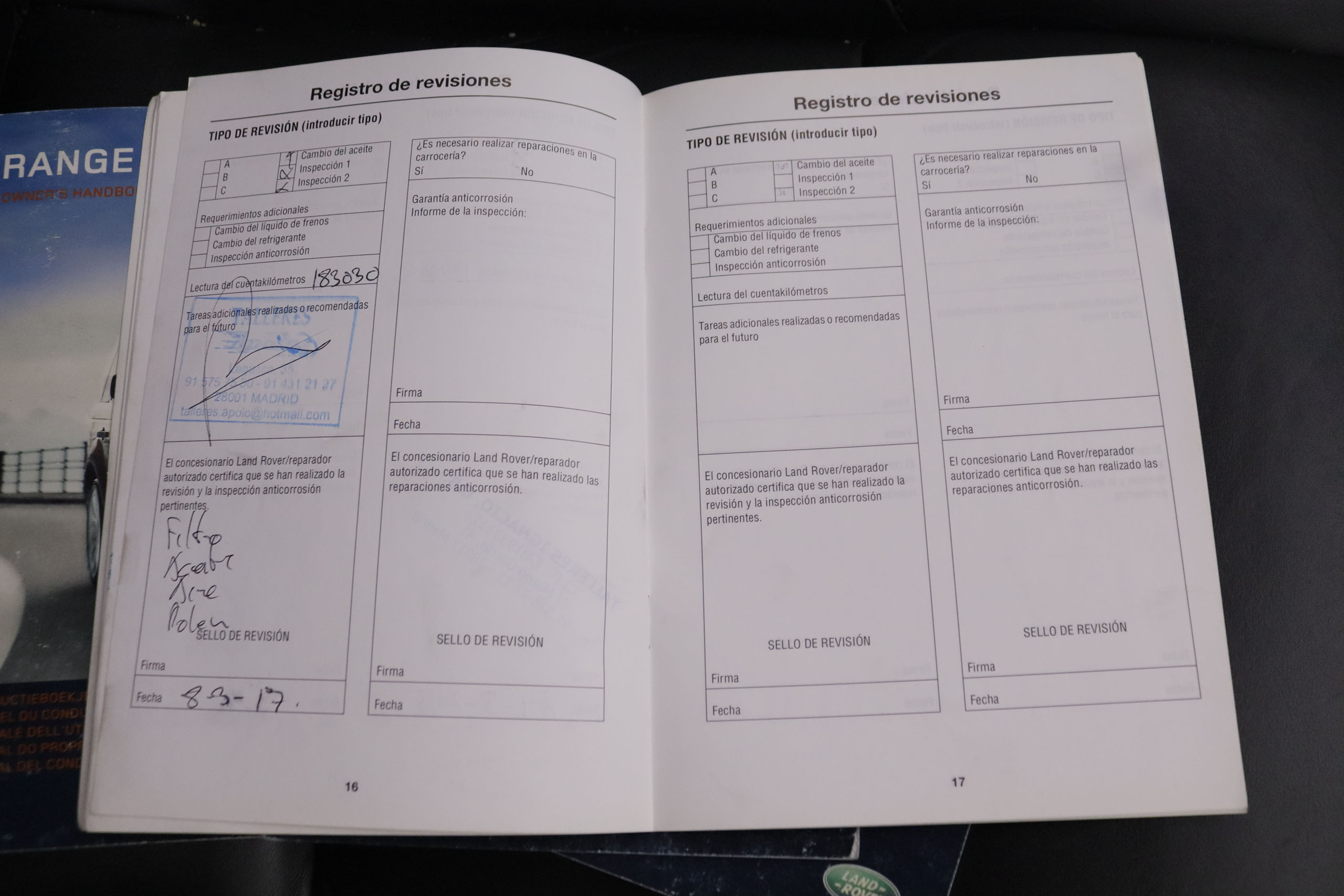 Land Rover Range Rover Sport 3.6 TDV8 HSE AUTO 272CV 5P # CUERO, TECHO ELECTRICO, NAVY, PARKTRONIC foto 30