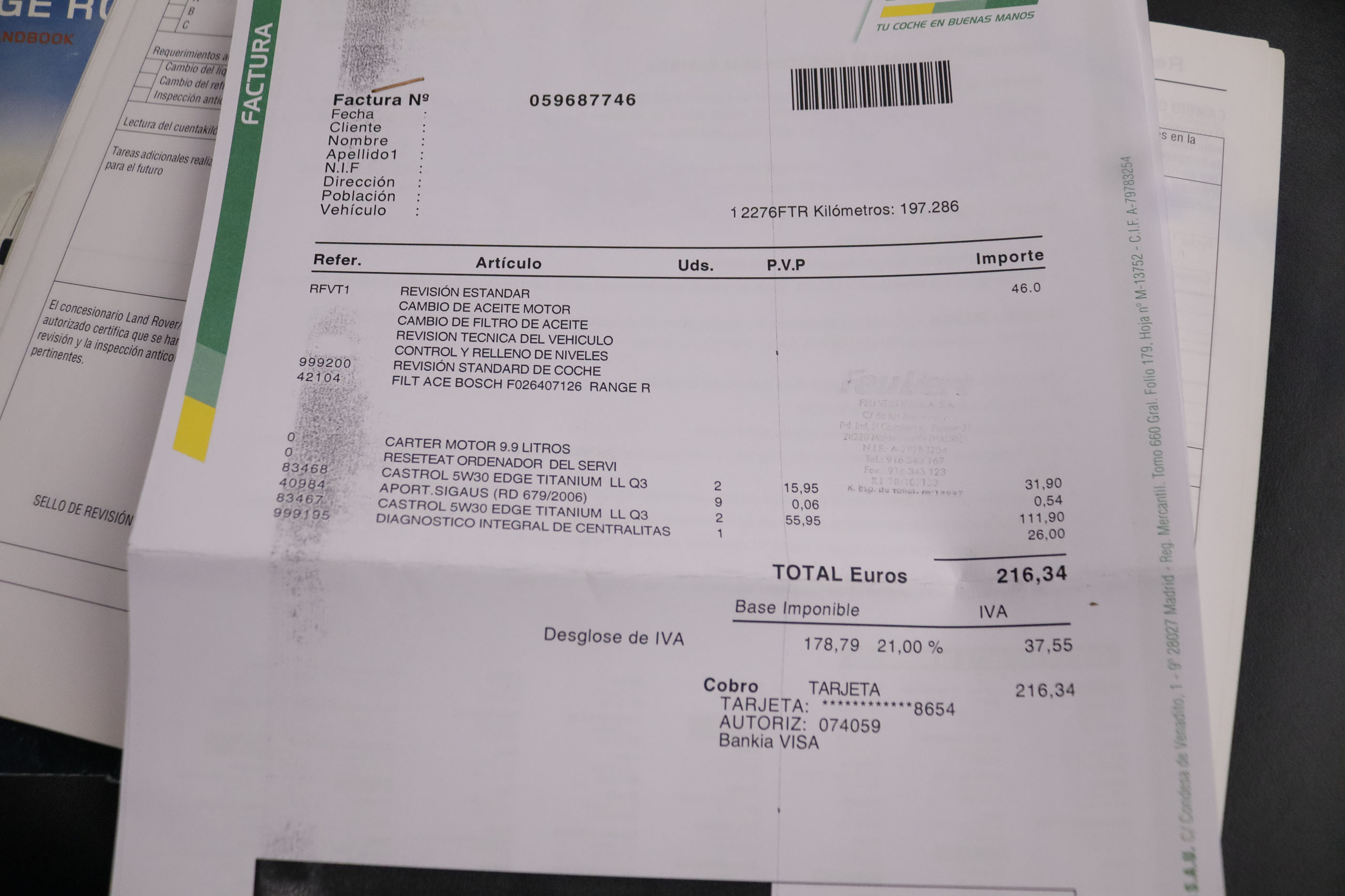 Land Rover Range Rover Sport 3.6 TDV8 HSE AUTO 272CV 5P # CUERO, TECHO ELECTRICO, NAVY, PARKTRONIC foto 32