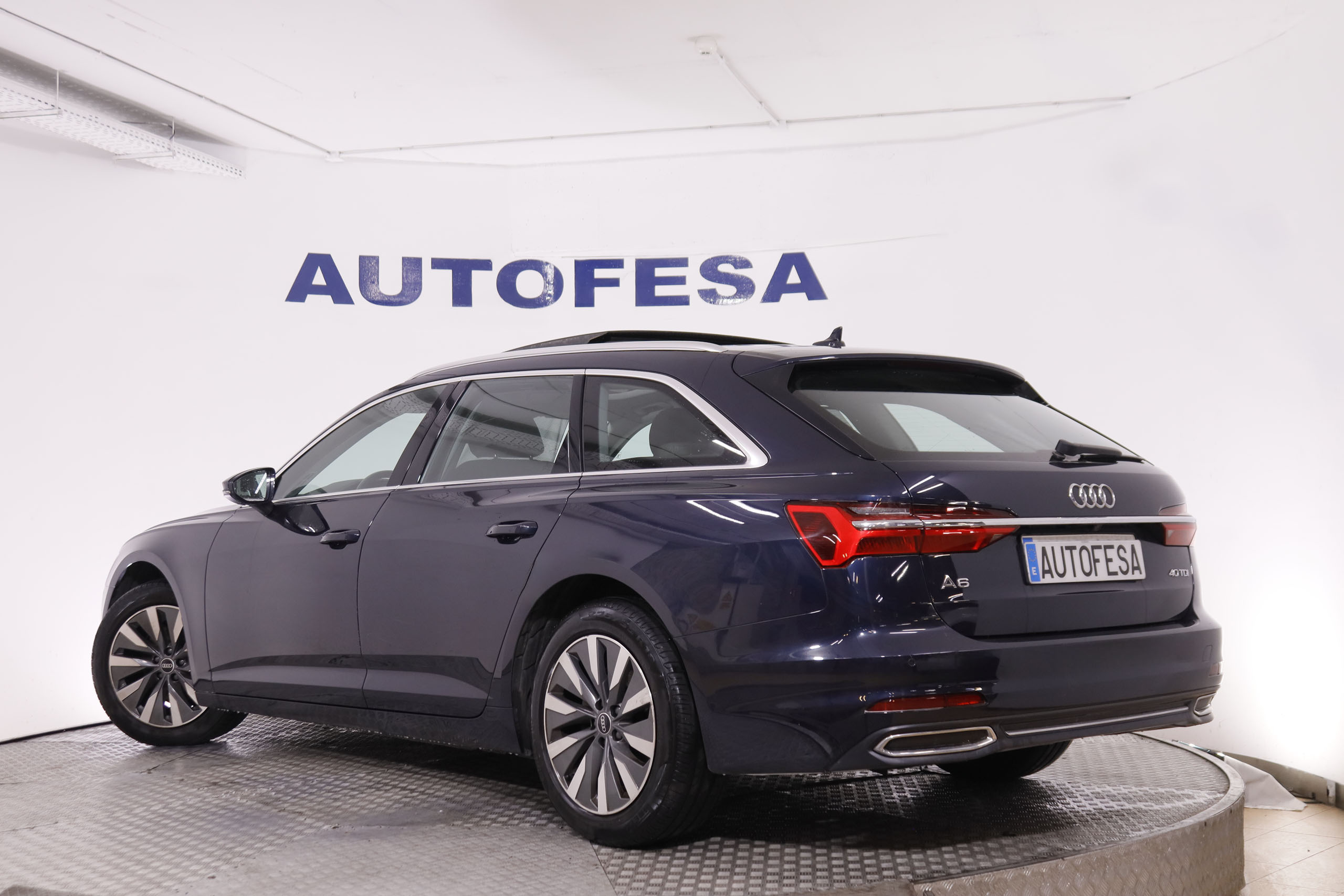 Audi A6 AVANT 2.0 SPORT STRONIC 40TDI AUTO 204CV 5P # IVA DEDUCIBLE, TECHO ELEC PANORAMICO DOBLE, NAVY foto 7
