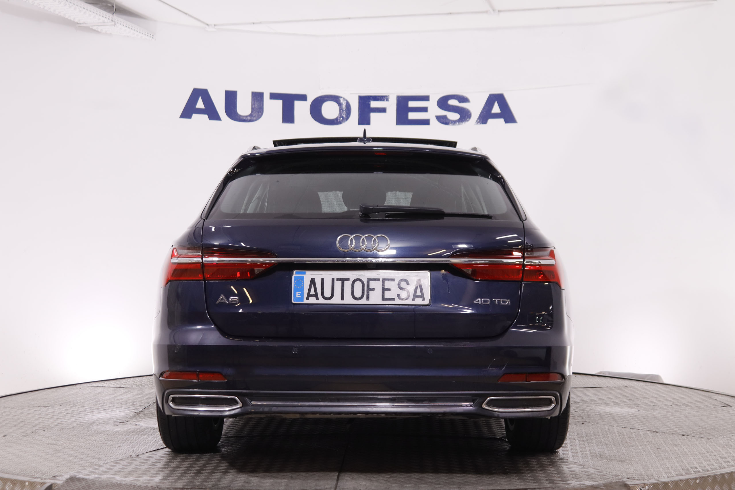 Audi A6 AVANT 2.0 SPORT STRONIC 40TDI AUTO 204CV 5P # IVA DEDUCIBLE, TECHO ELEC PANORAMICO DOBLE, NAVY foto 6