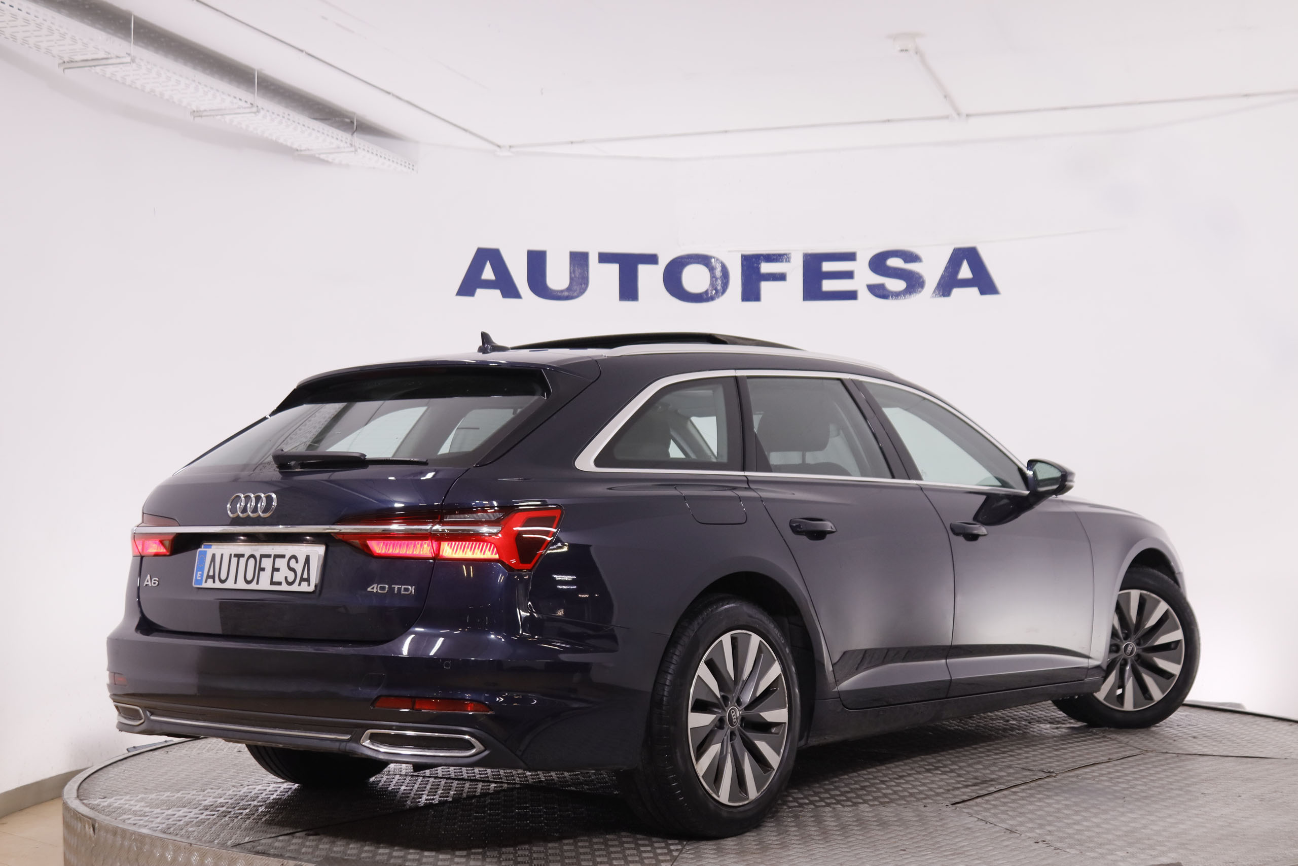 Audi A6 AVANT 2.0 SPORT STRONIC 40TDI AUTO 204CV 5P # IVA DEDUCIBLE, TECHO ELEC PANORAMICO DOBLE, NAVY foto 5
