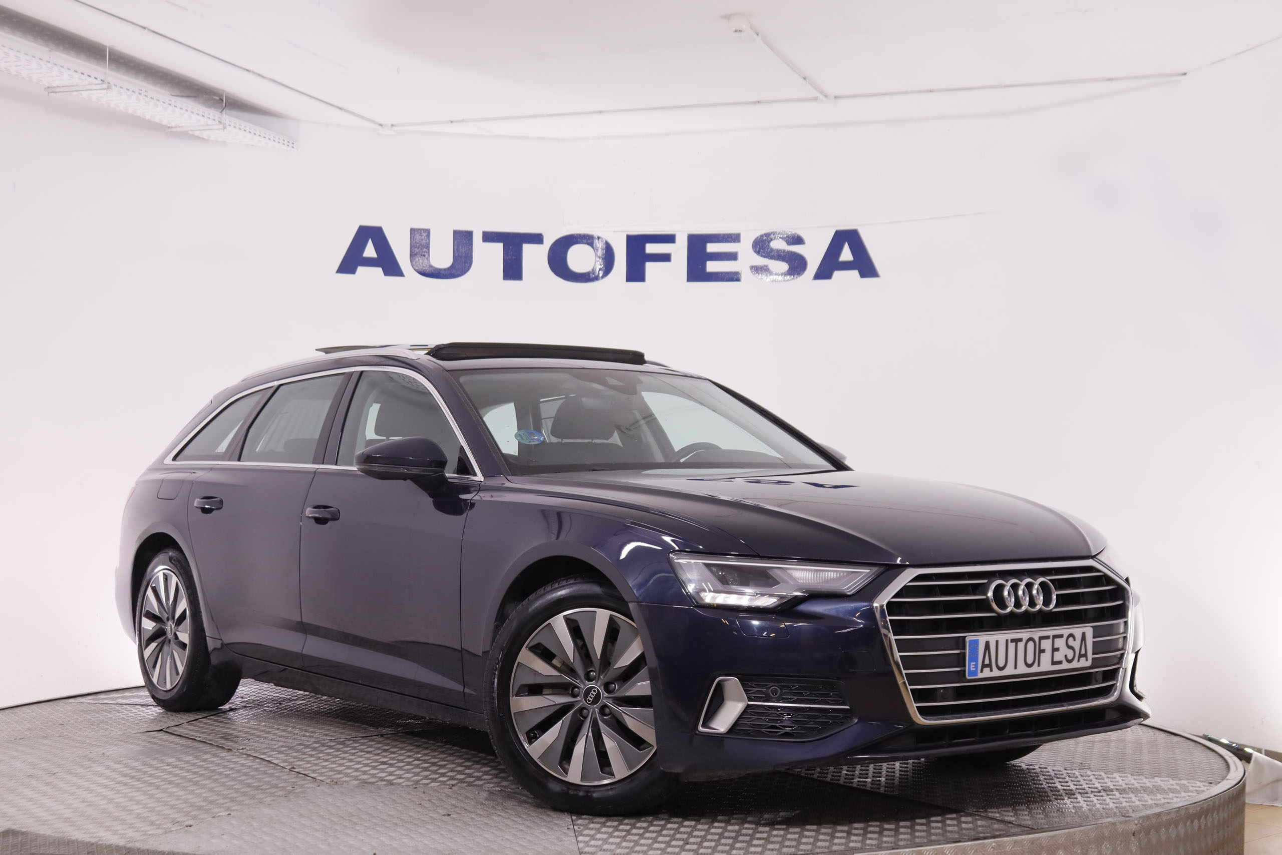 Audi A6 AVANT 2.0 SPORT STRONIC 40TDI AUTO 204CV 5P # IVA DEDUCIBLE, TECHO ELEC PANORAMICO DOBLE, NAVY foto 3
