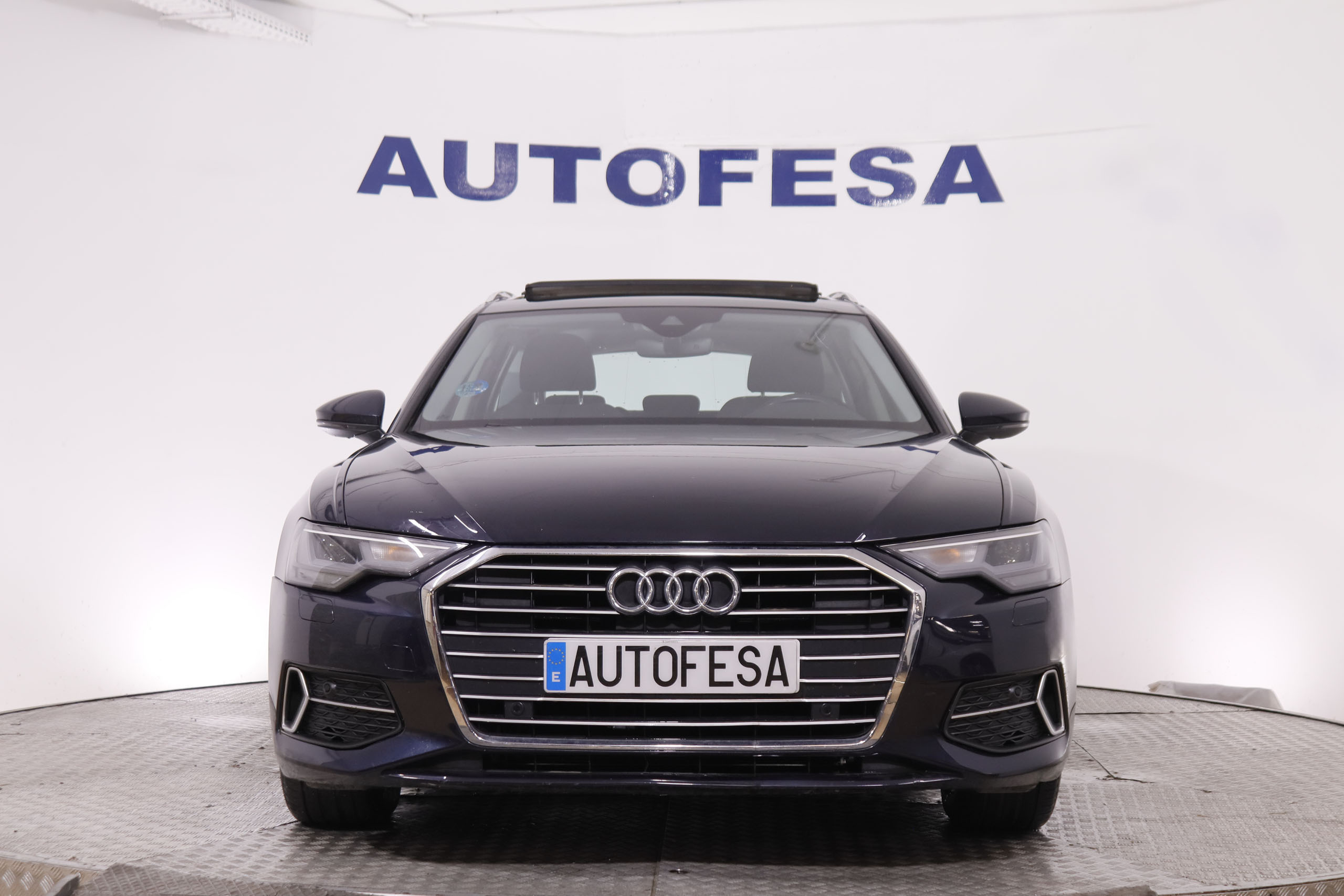Audi A6 AVANT 2.0 SPORT STRONIC 40TDI AUTO 204CV 5P # IVA DEDUCIBLE, TECHO ELEC PANORAMICO DOBLE, NAVY foto 2