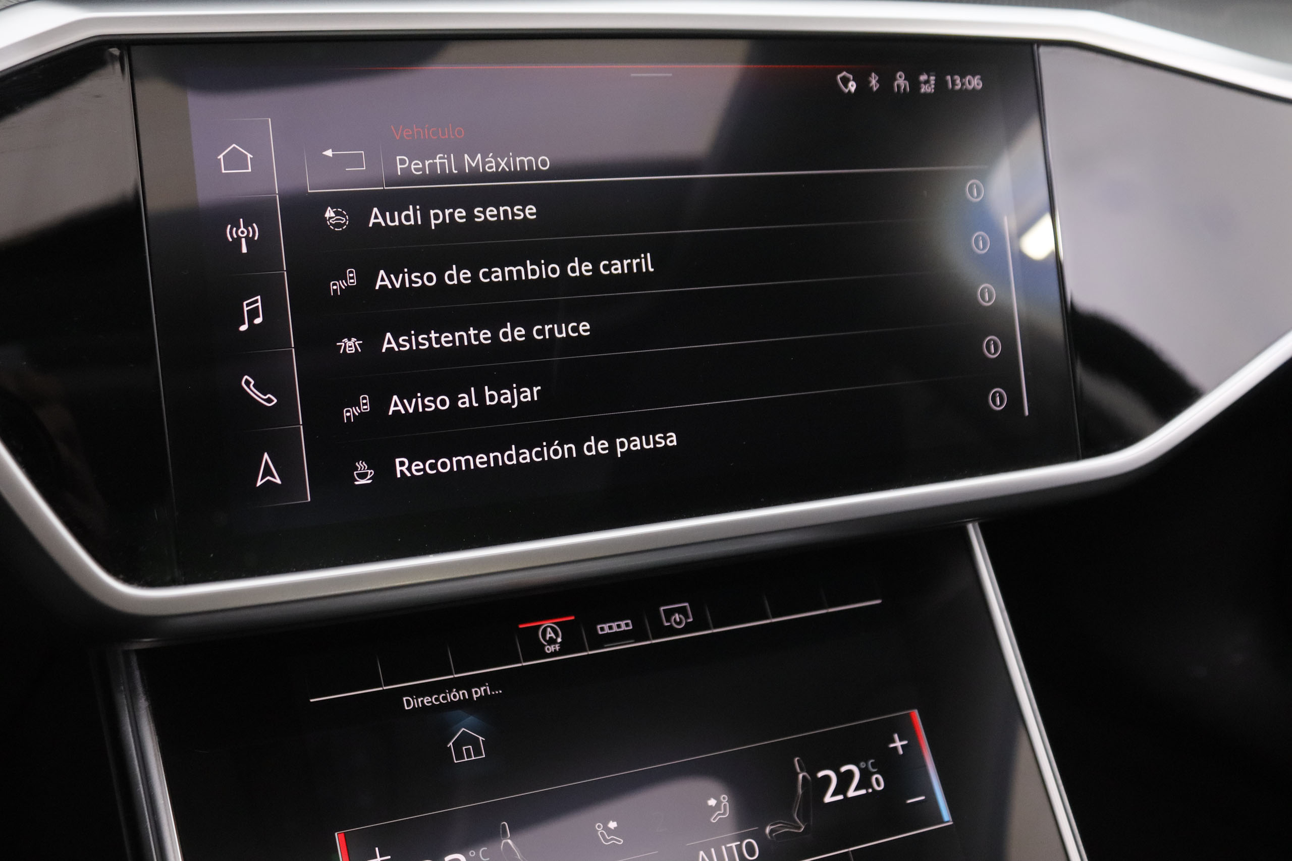 Audi A6 AVANT 2.0 SPORT STRONIC 40TDI AUTO 204CV 5P # IVA DEDUCIBLE, TECHO ELEC PANORAMICO DOBLE, NAVY foto 25