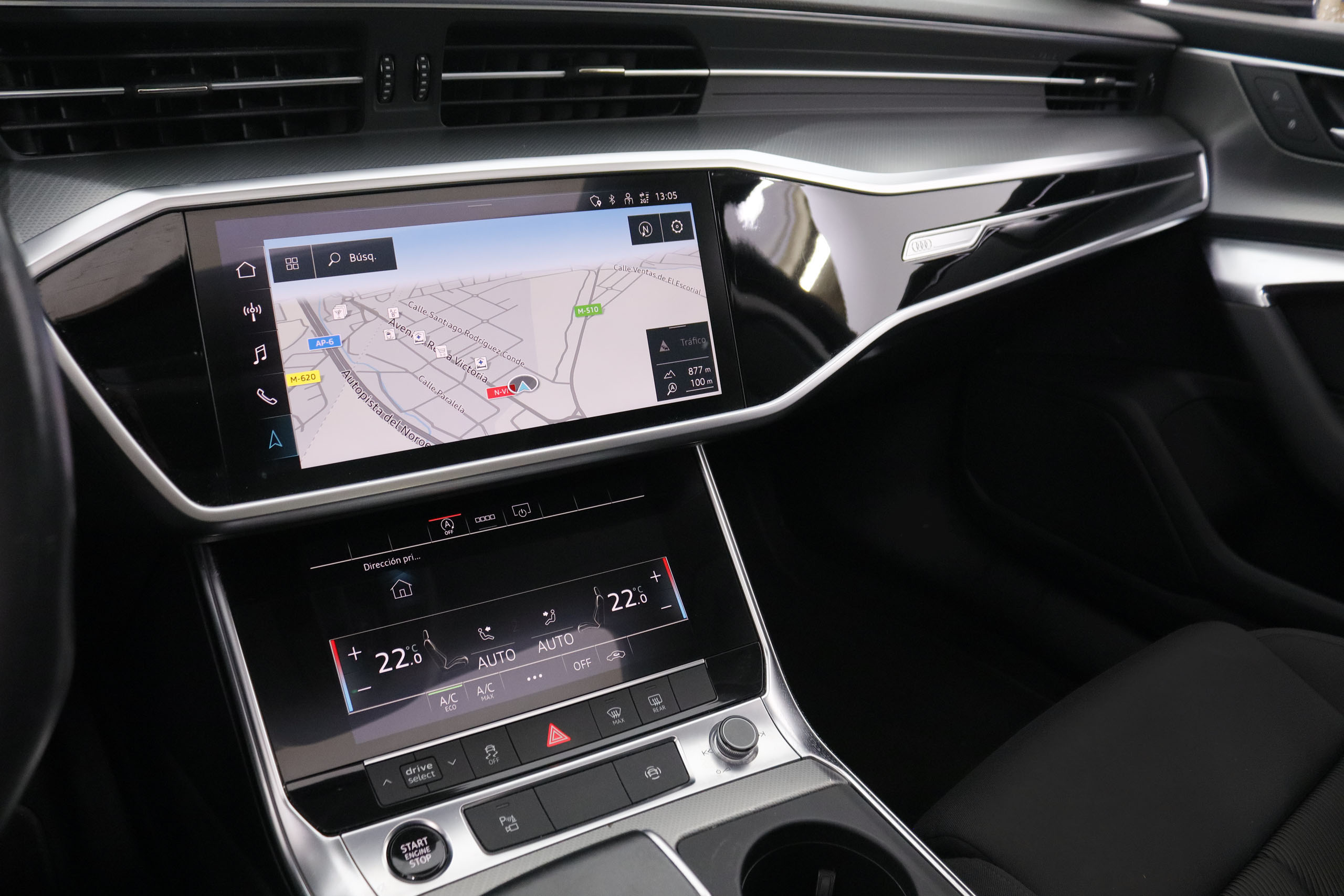 Audi A6 AVANT 2.0 SPORT STRONIC 40TDI AUTO 204CV 5P # IVA DEDUCIBLE, TECHO ELEC PANORAMICO DOBLE, NAVY foto 22