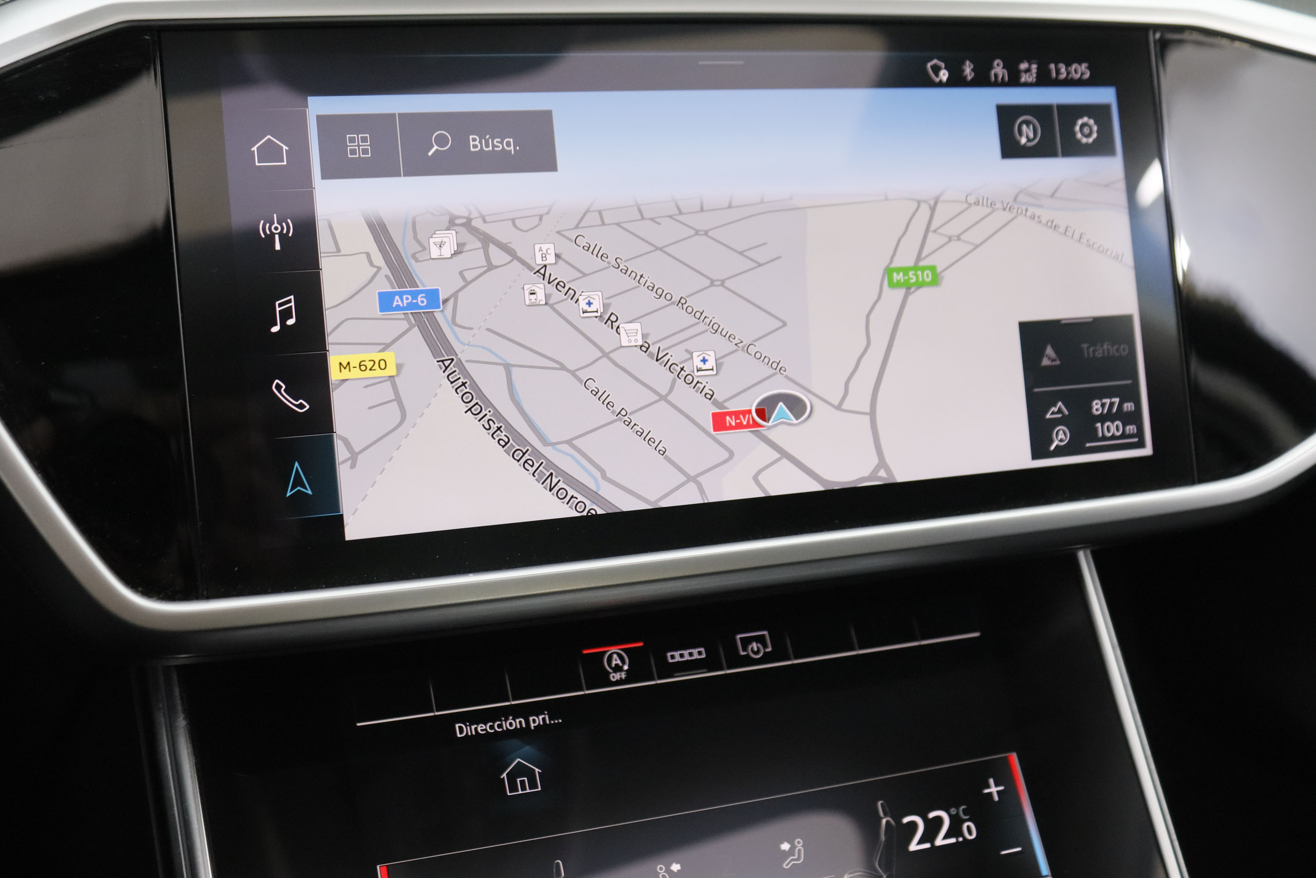 Audi A6 AVANT 2.0 SPORT STRONIC 40TDI AUTO 204CV 5P # IVA DEDUCIBLE, TECHO ELEC PANORAMICO DOBLE, NAVY foto 23