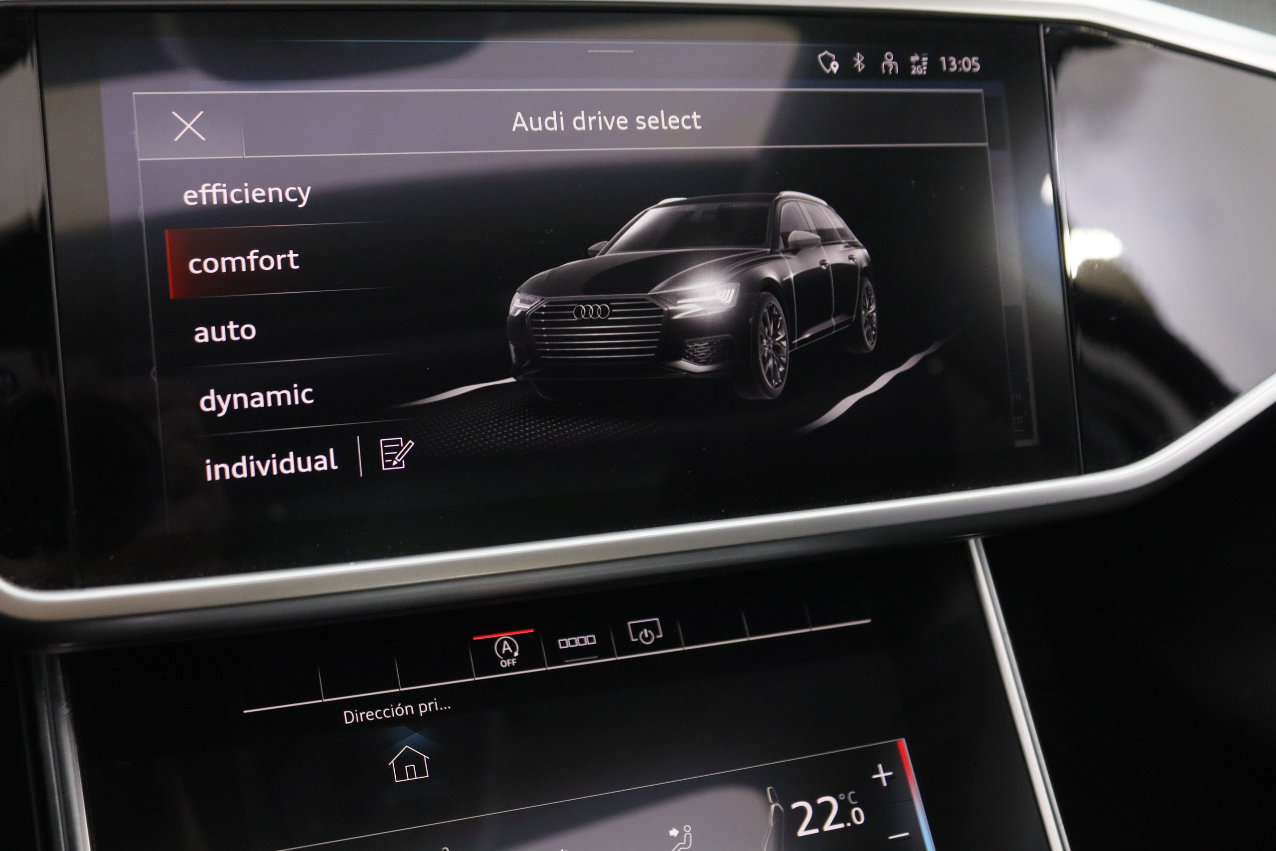 Audi A6 AVANT 2.0 SPORT STRONIC 40TDI AUTO 204CV 5P # IVA DEDUCIBLE, TECHO ELEC PANORAMICO DOBLE, NAVY foto 24