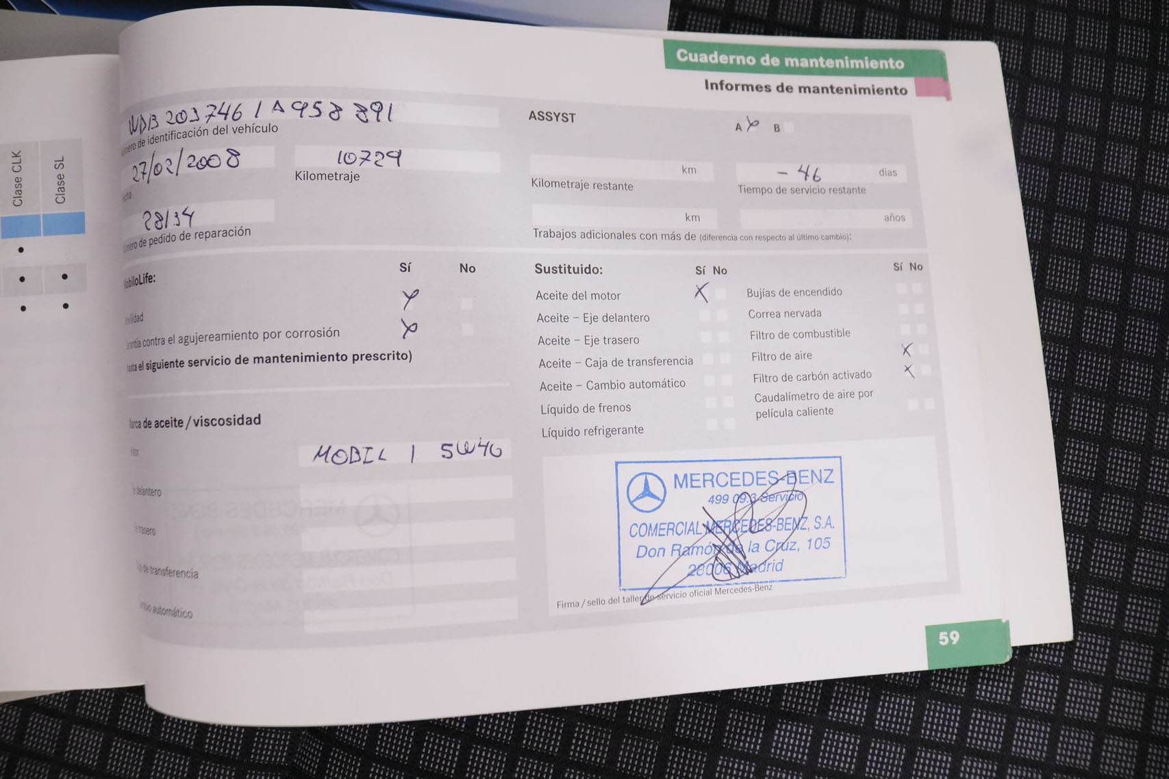 Mercedes-benz C 180 CLASE C C180K SPORTCOUPE AUTO 143CV 3P foto 24