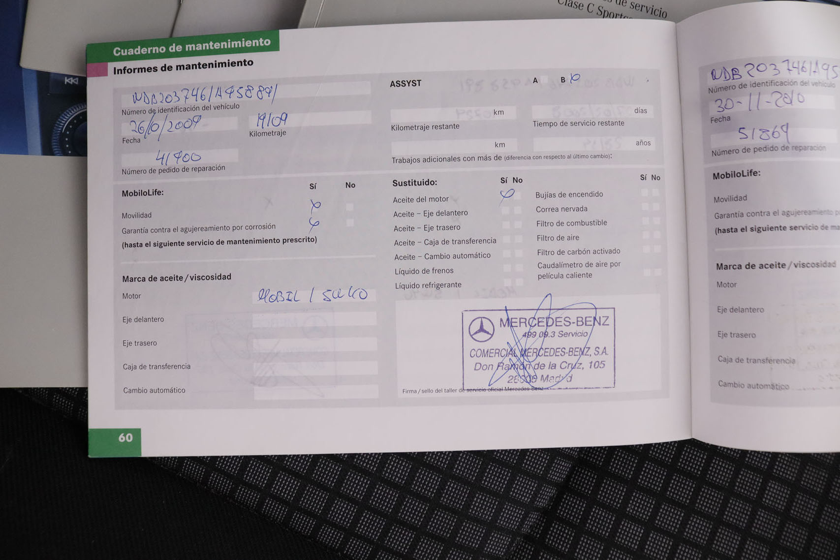 Mercedes-benz C 180 CLASE C C180K SPORTCOUPE AUTO 143CV 3P foto 25