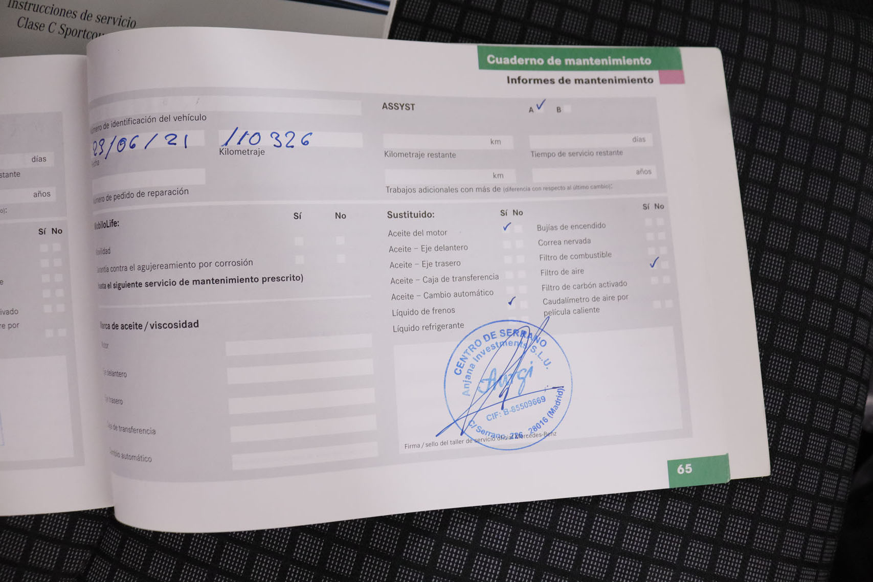 Mercedes-benz C 180 CLASE C C180K SPORTCOUPE AUTO 143CV 3P foto 28