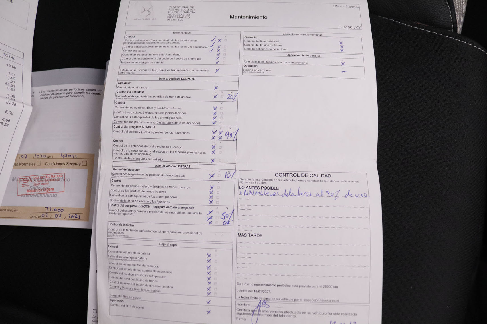 Citroen Ds4 1.6 BLUE HDI EXCLUSIVE AUTO 120CV 5P # NAVY, PARKTRONIC foto 29