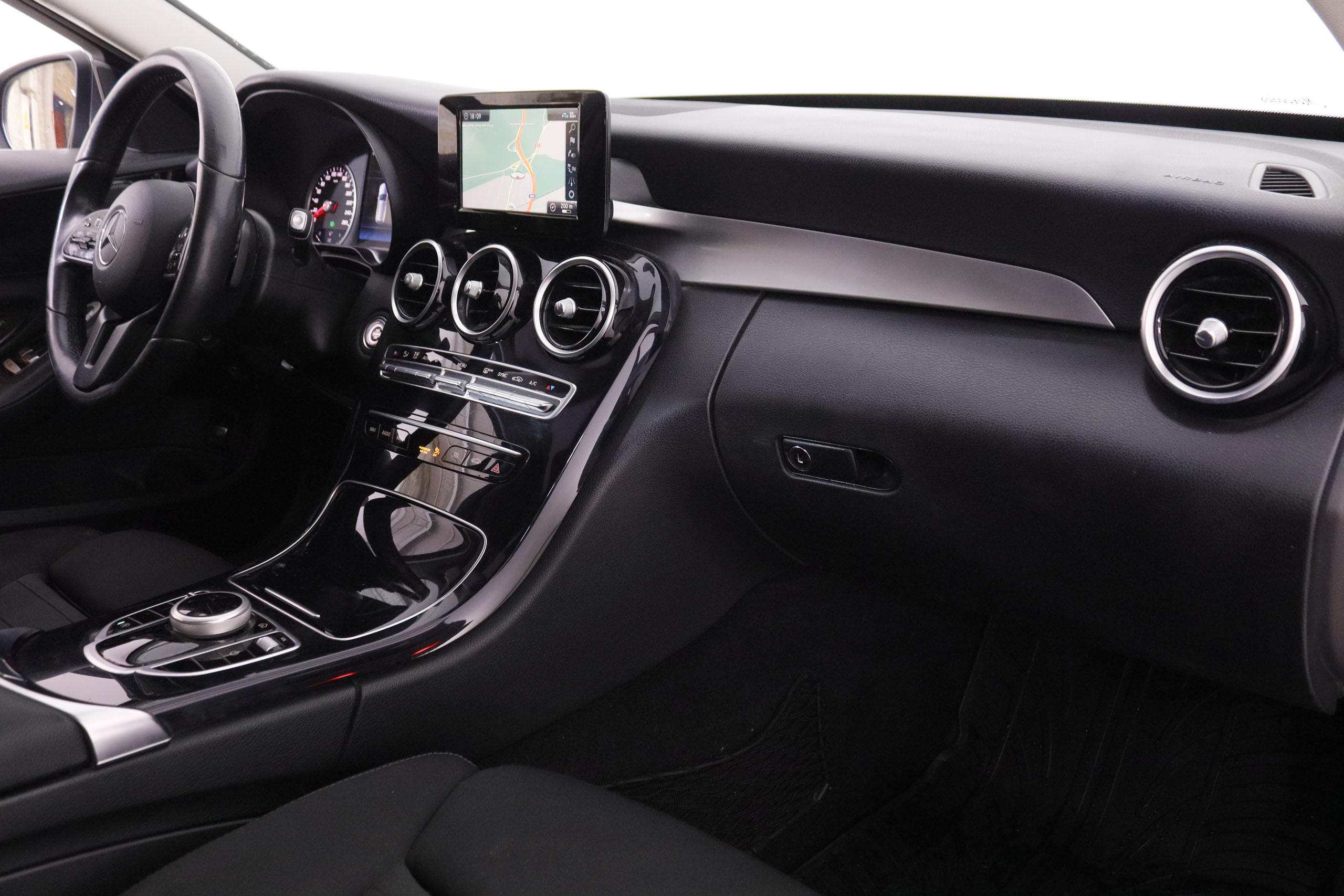 Mercedes-benz C 220 CLASE C 220D ESTATE AUTO 194CV 5P # NAVY, PARKTRONIC foto 15