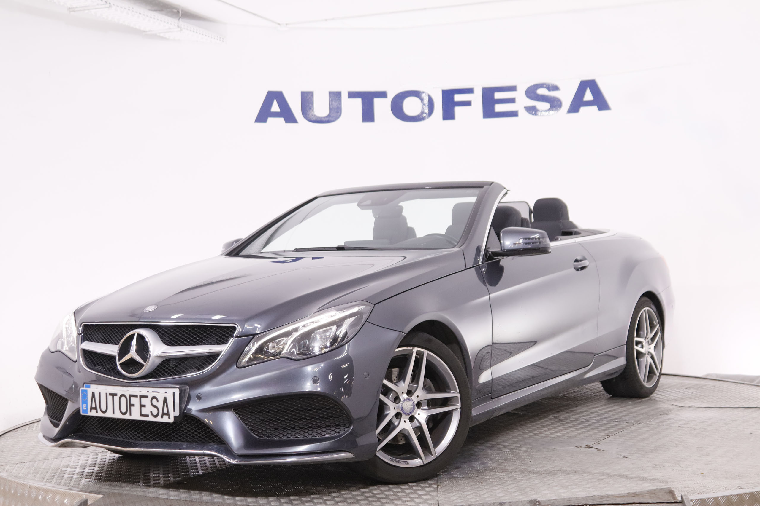 Mercedes-benz E 220 CLASE E E220 CDI AMG LINE CABRIO AUTO 170CV 2P # CUERO, PAQUETE TERMICO foto 1