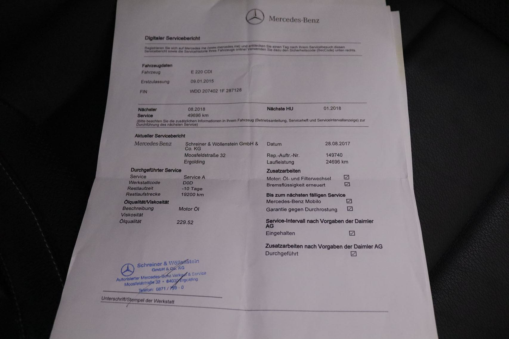 Mercedes-benz E 220 CLASE E E220 CDI AMG LINE CABRIO AUTO 170CV 2P # CUERO, PAQUETE TERMICO foto 31