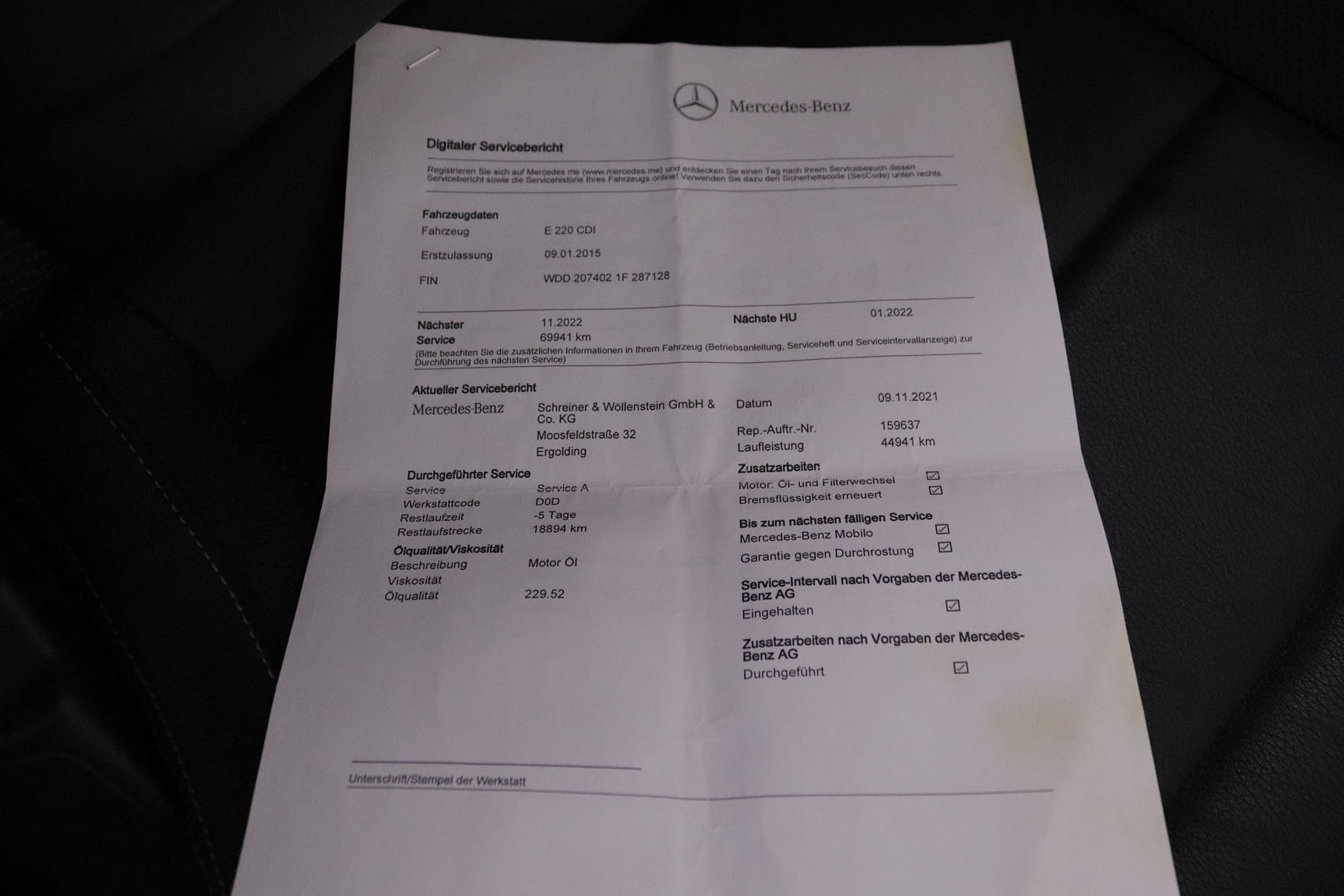 Mercedes-benz E 220 CLASE E E220 CDI AMG LINE CABRIO AUTO 170CV 2P # CUERO, PAQUETE TERMICO foto 32