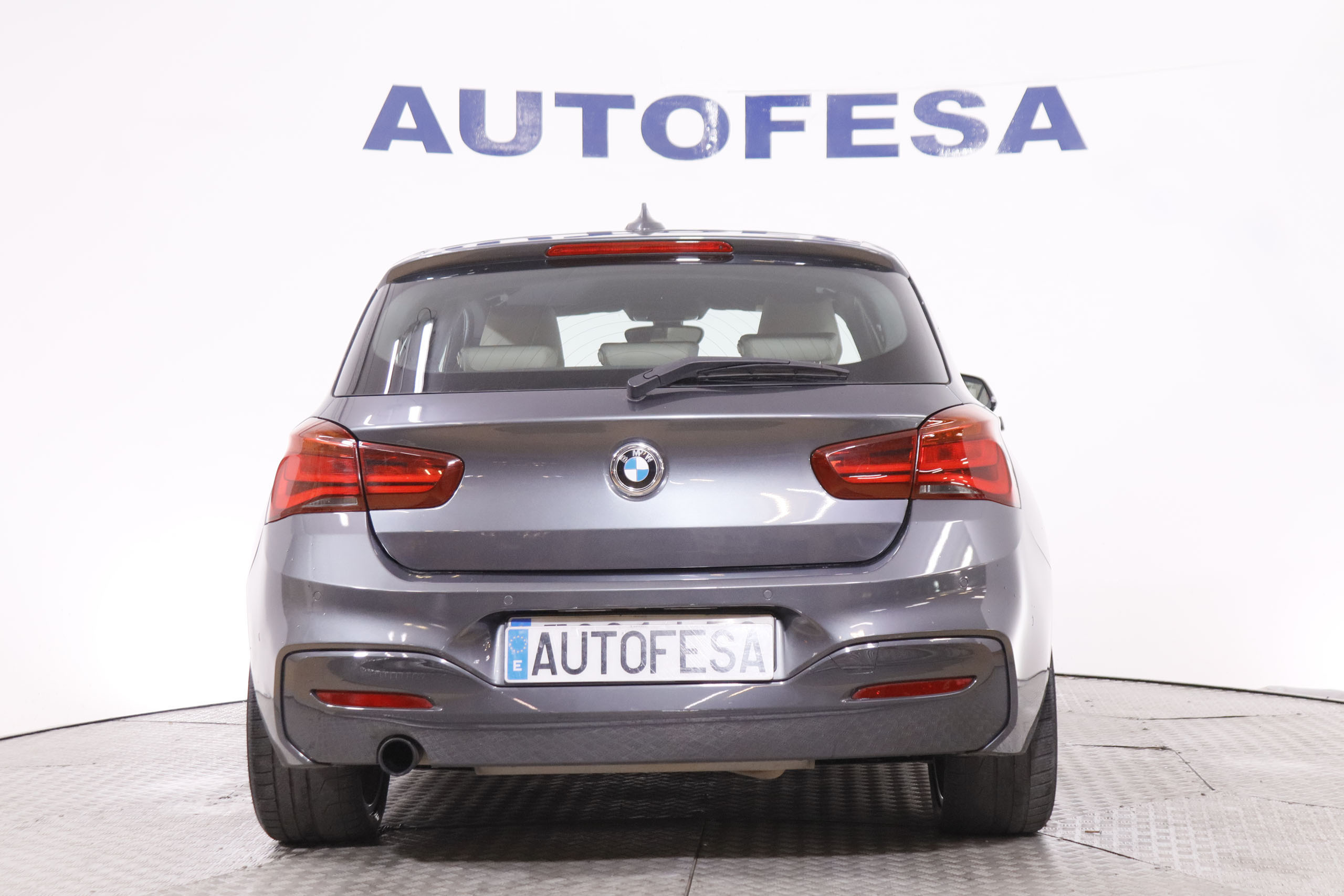 BMW 118 SERIE 1 118I M SPORT 136CV 5P # CUERO, NAVY, PARKTRONIC foto 6