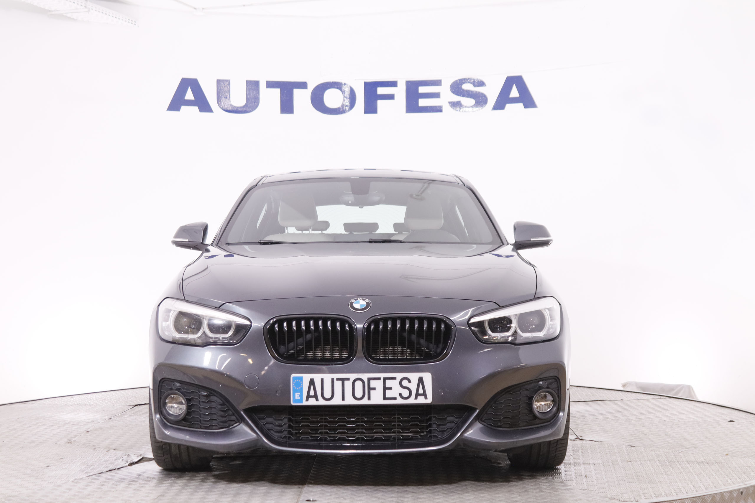 BMW 118 SERIE 1 118I M SPORT 136CV 5P # CUERO, NAVY, PARKTRONIC foto 2