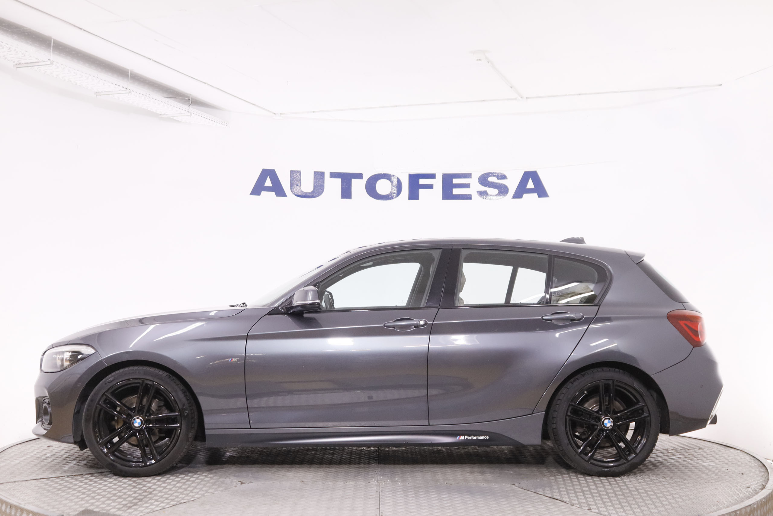 BMW 118 SERIE 1 118I M SPORT 136CV 5P # CUERO, NAVY, PARKTRONIC foto 13