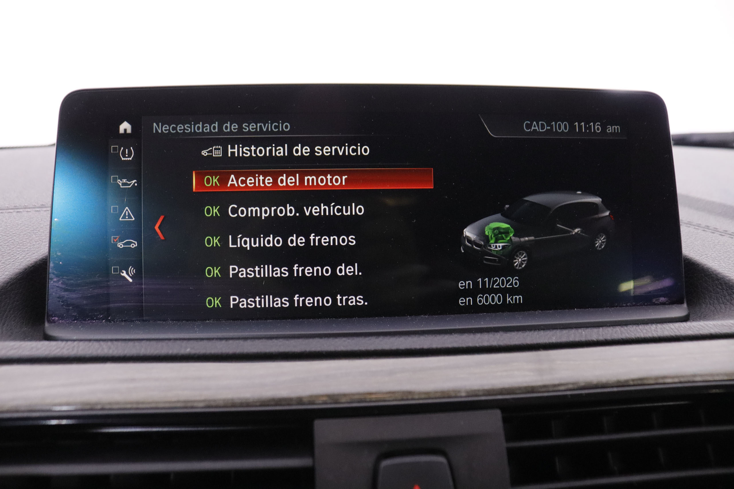 BMW 118 SERIE 1 118I M SPORT 136CV 5P # CUERO, NAVY, PARKTRONIC foto 28