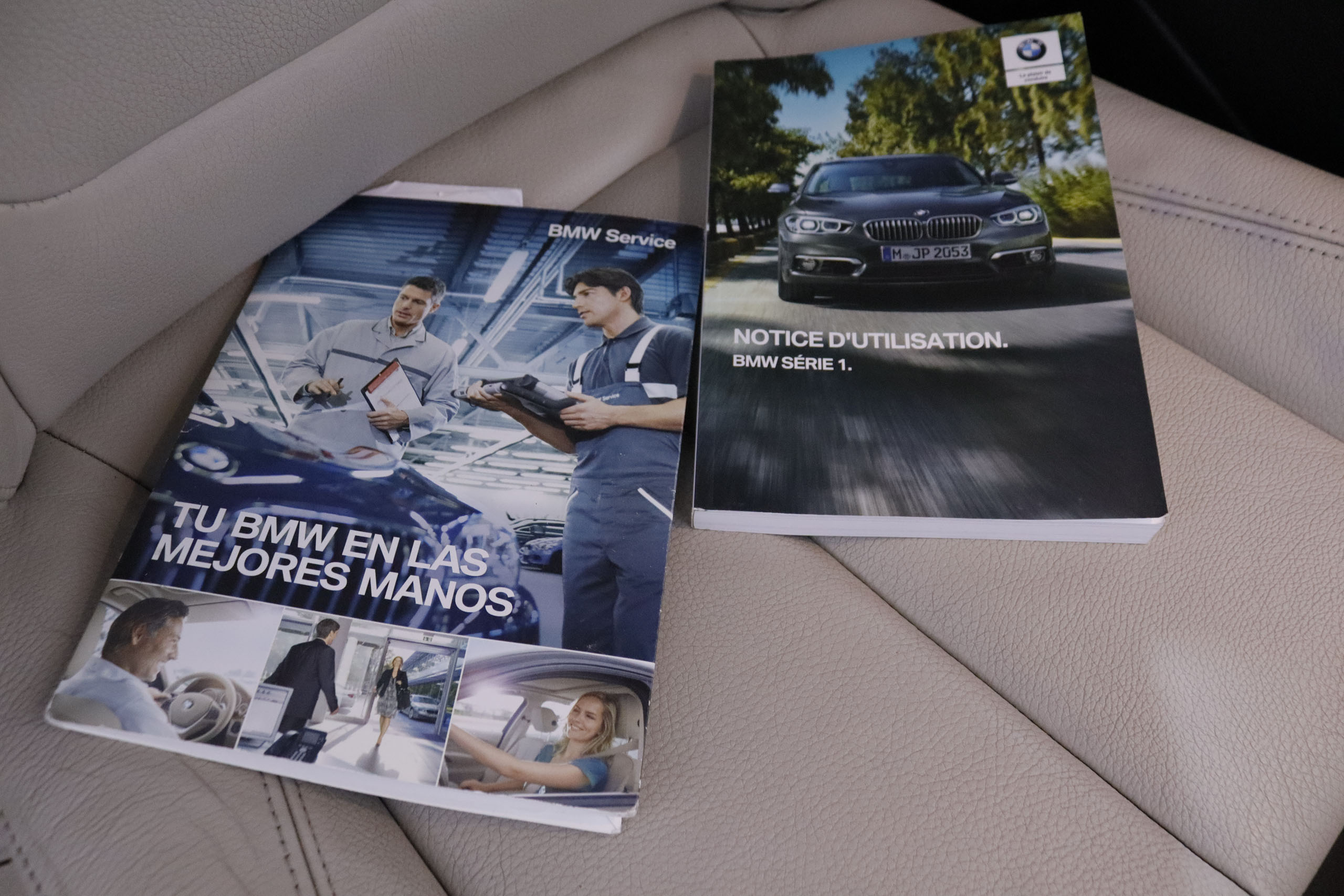 BMW 118 SERIE 1 118I M SPORT 136CV 5P # CUERO, NAVY, PARKTRONIC foto 27