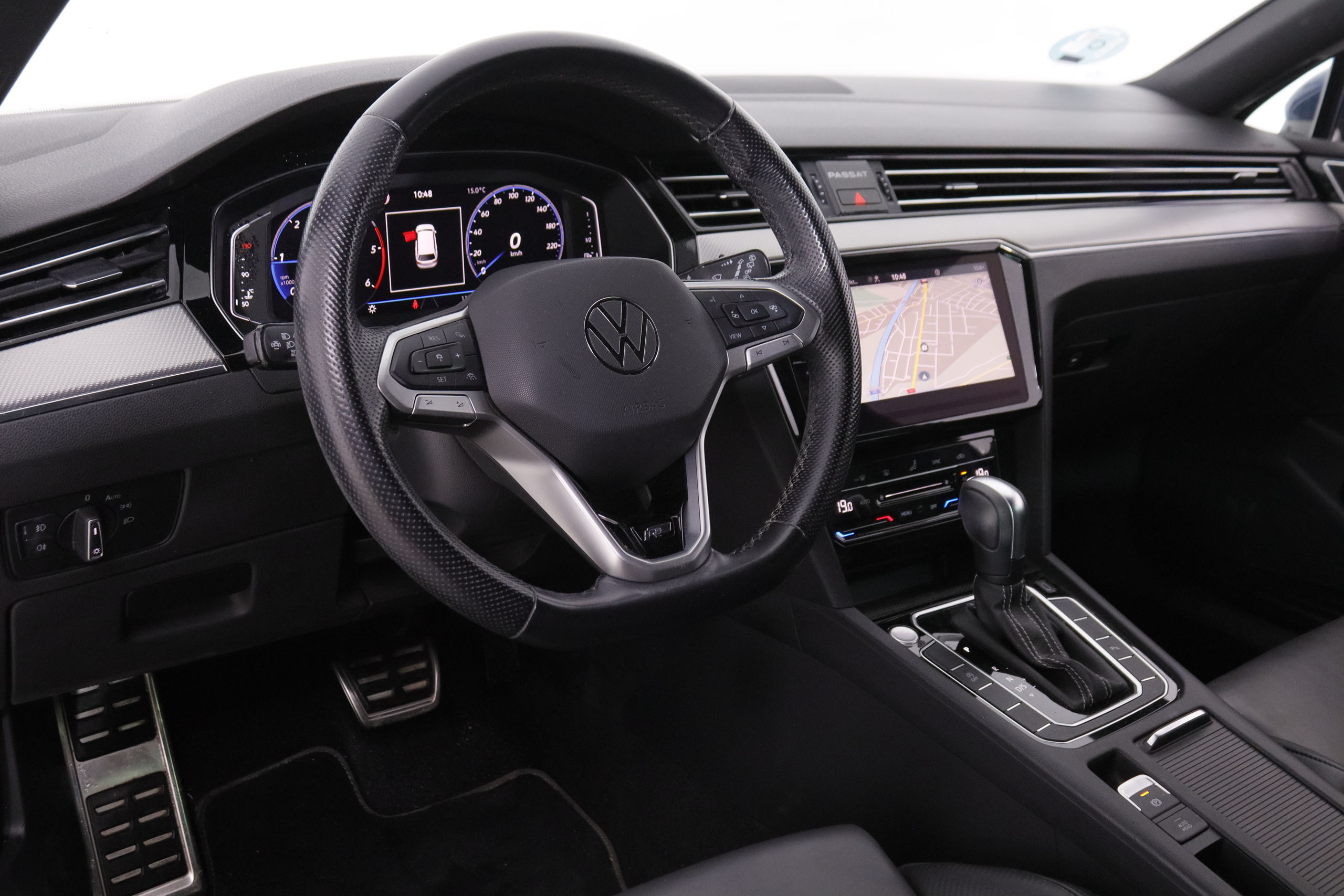 Volkswagen Passat VARIANT 2.0 TDI DSG R LINE AUTO 150CV 5P # IVA DEDUCIBLE, CUERO, NAVY, PARKTRONIC - Foto 14