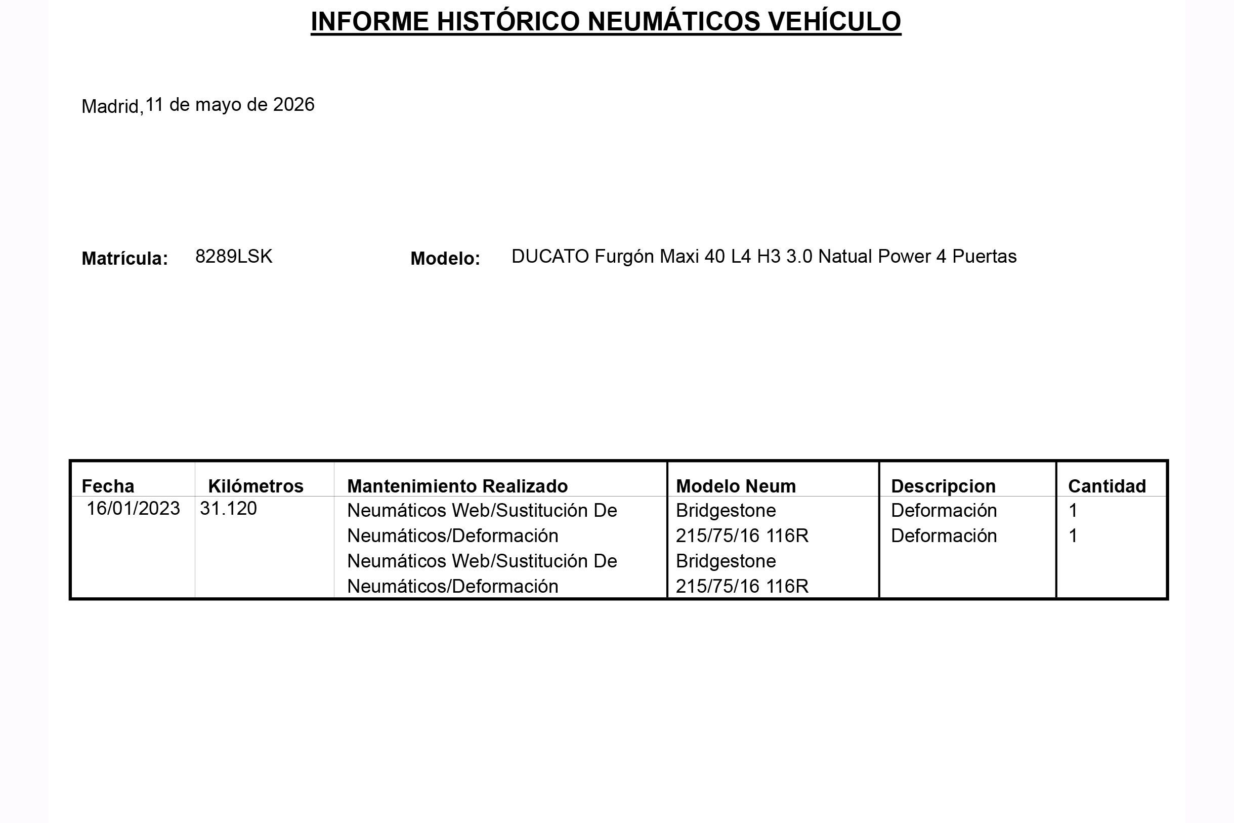 Fiat Ducato Furgon Maxi L4H3 3.0 Natural Power GAS GNC - foto 20
