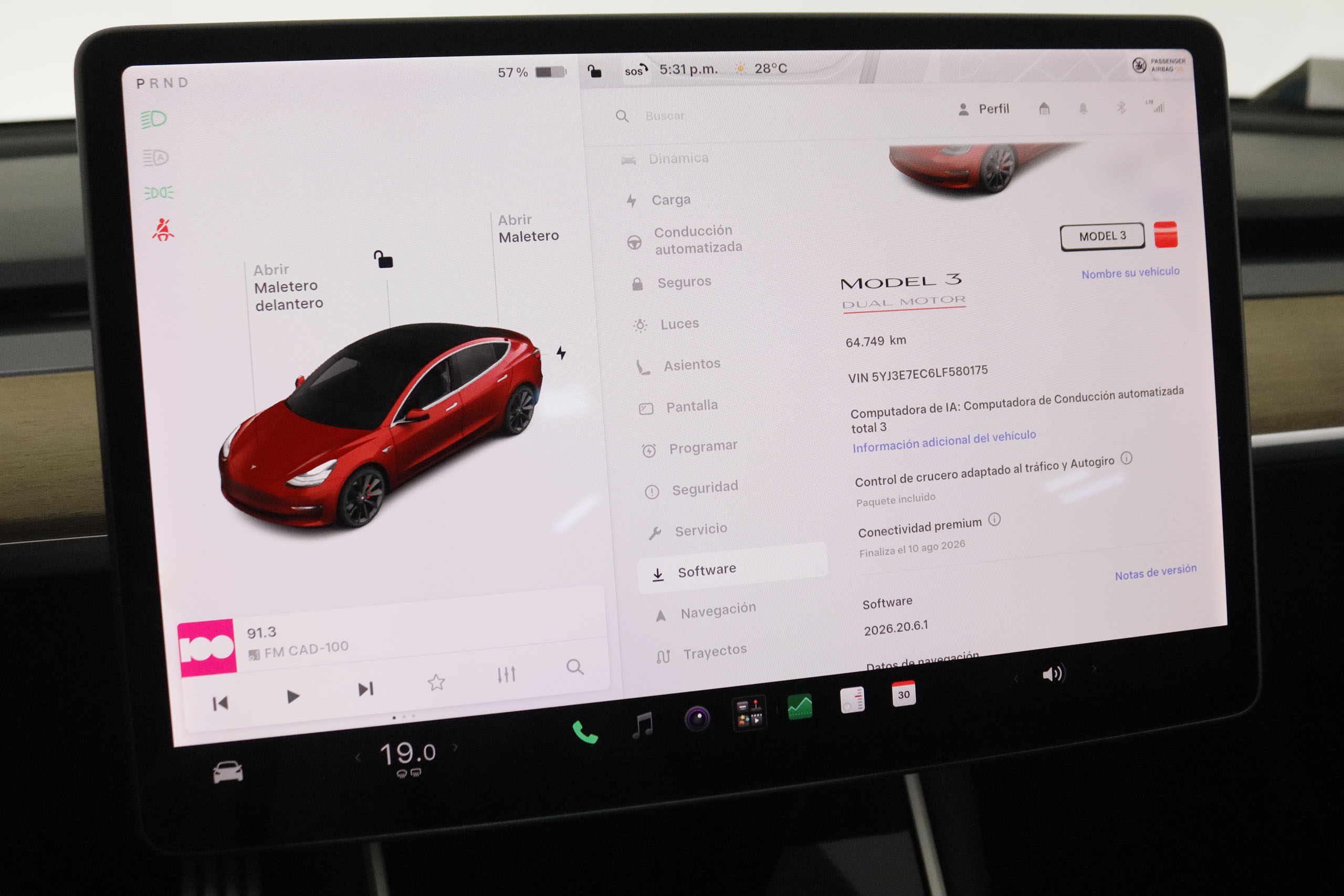 Tesla Model 3 Performance Eléctrico Dual Motor 4WD - foto 22