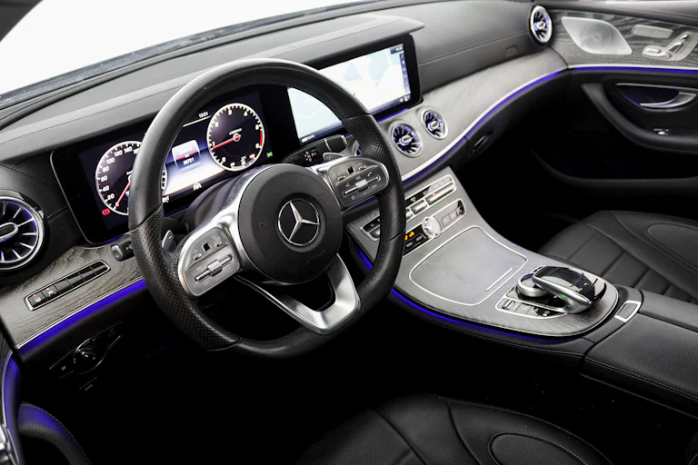 Mercedes-benz Cls 350 D 285cv PACK AMG 4MATIC S/S Auto 4P #NAVY, TECHO, CUERO, CAMARA, LEVAS, BLUETOOTH foto 15