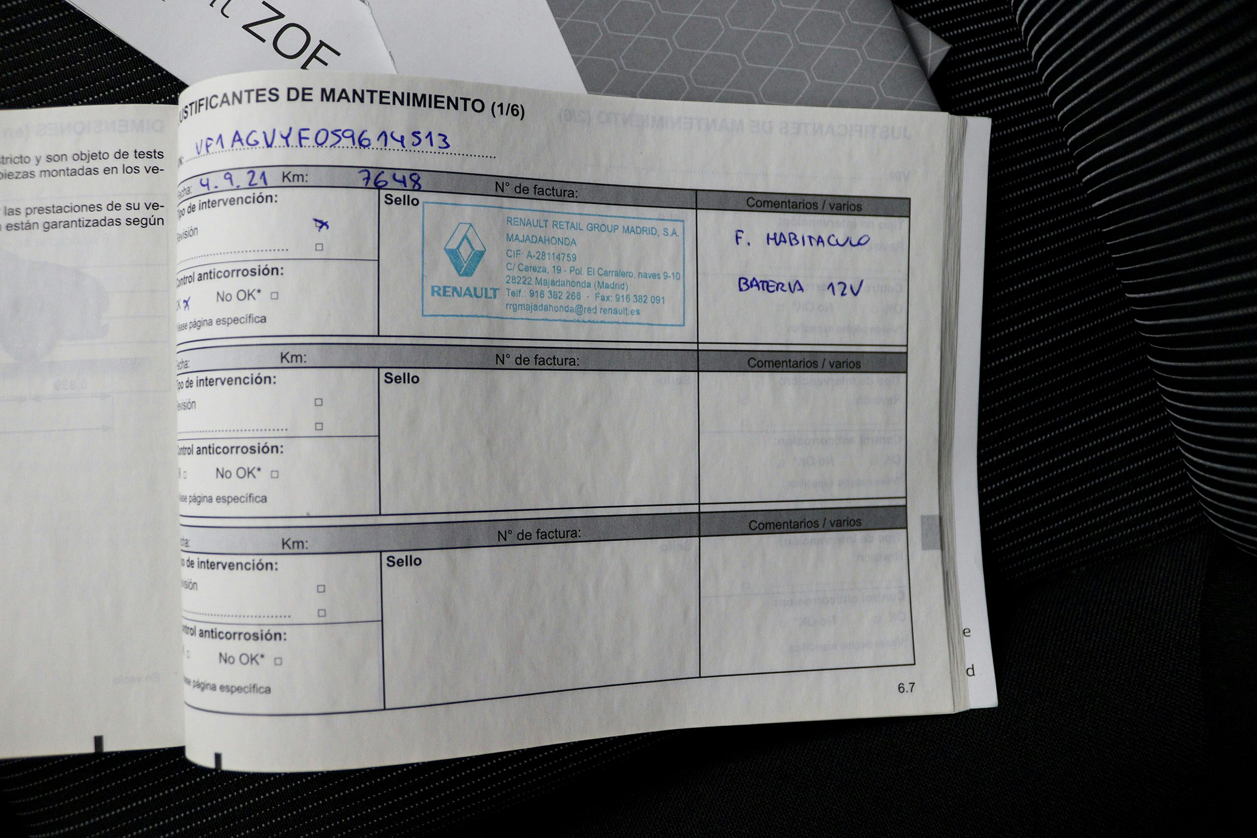 Renault ZOE Electric 109cv Limited 5p Aut. # BATERÍA EN PROPIEDAD LIBRO, NAVY, CAMARA, - Foto 29