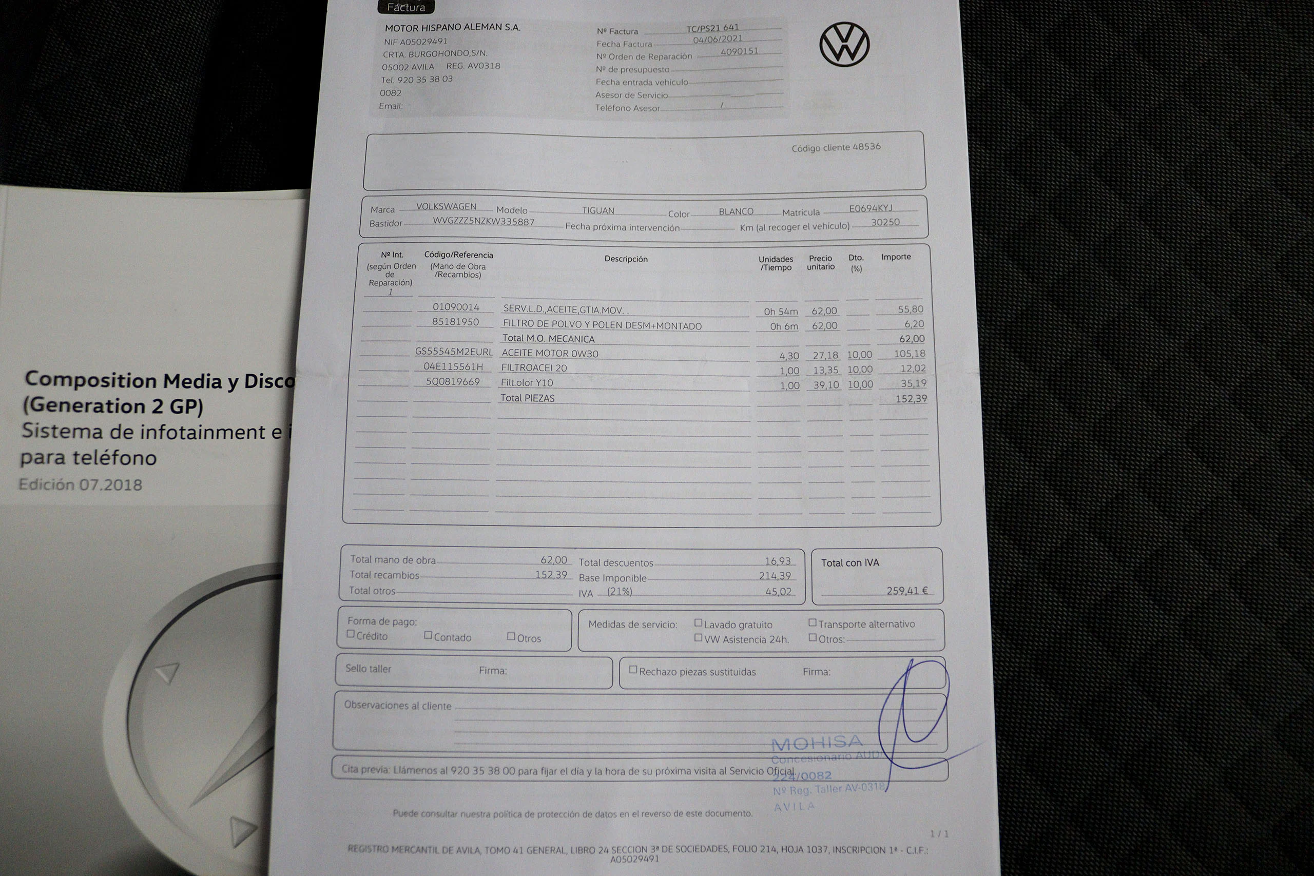 Volkswagen Tiguan 1.5 TSI 150cv Advance S/S #LIBRO, CAMARA, BLUETOOTH - Foto 31