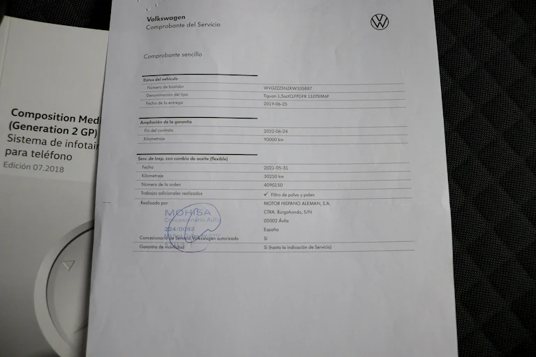 Volkswagen Tiguan 1.5 TSI 150cv Advance S/S #LIBRO, CAMARA, BLUETOOTH foto 34