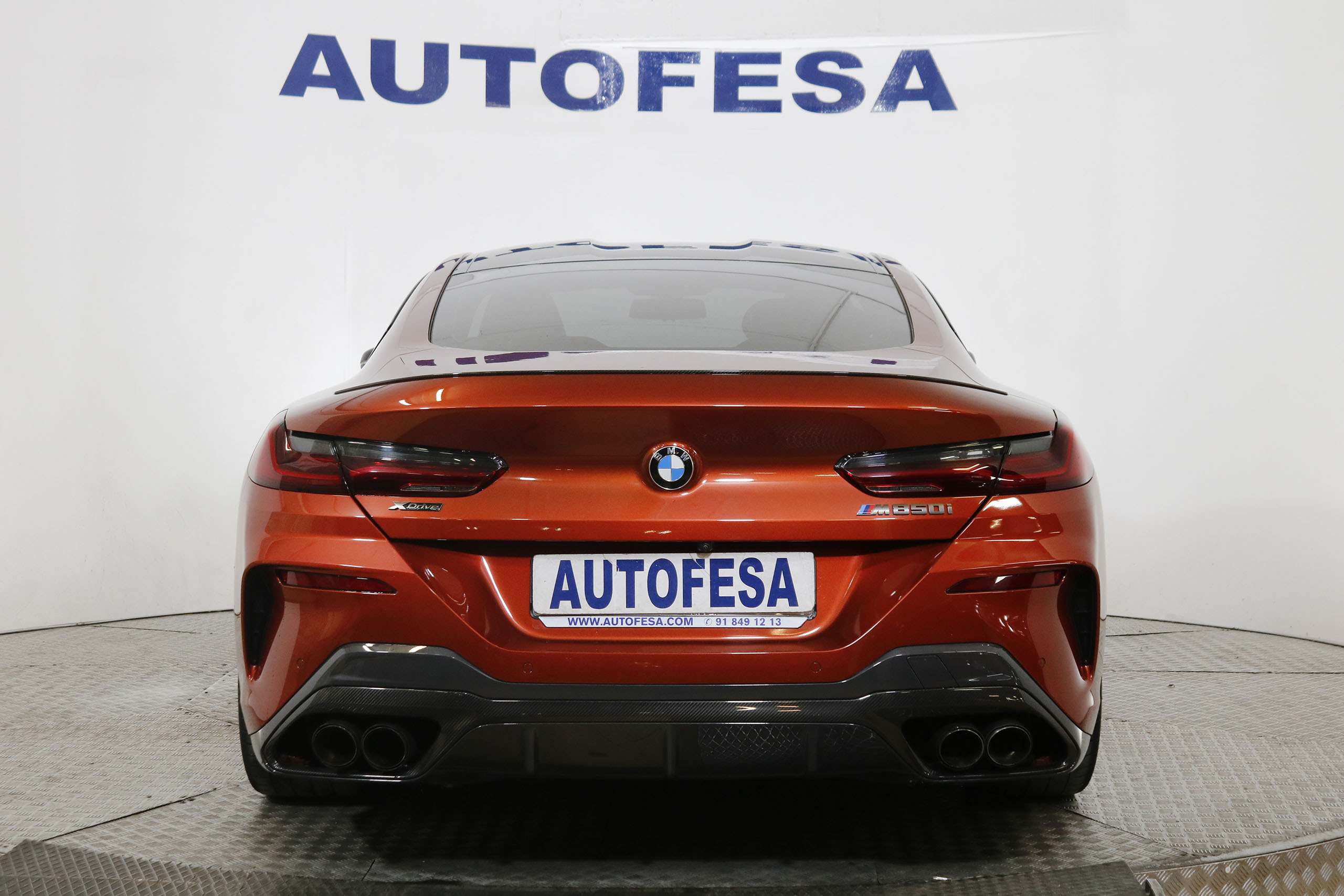 BMW M850 SERIE 8 M850I Coupe XDrive Pack M Auto 530cv 2P # CUERO,NAVY,PACK CARBONO,CAMARA foto 7