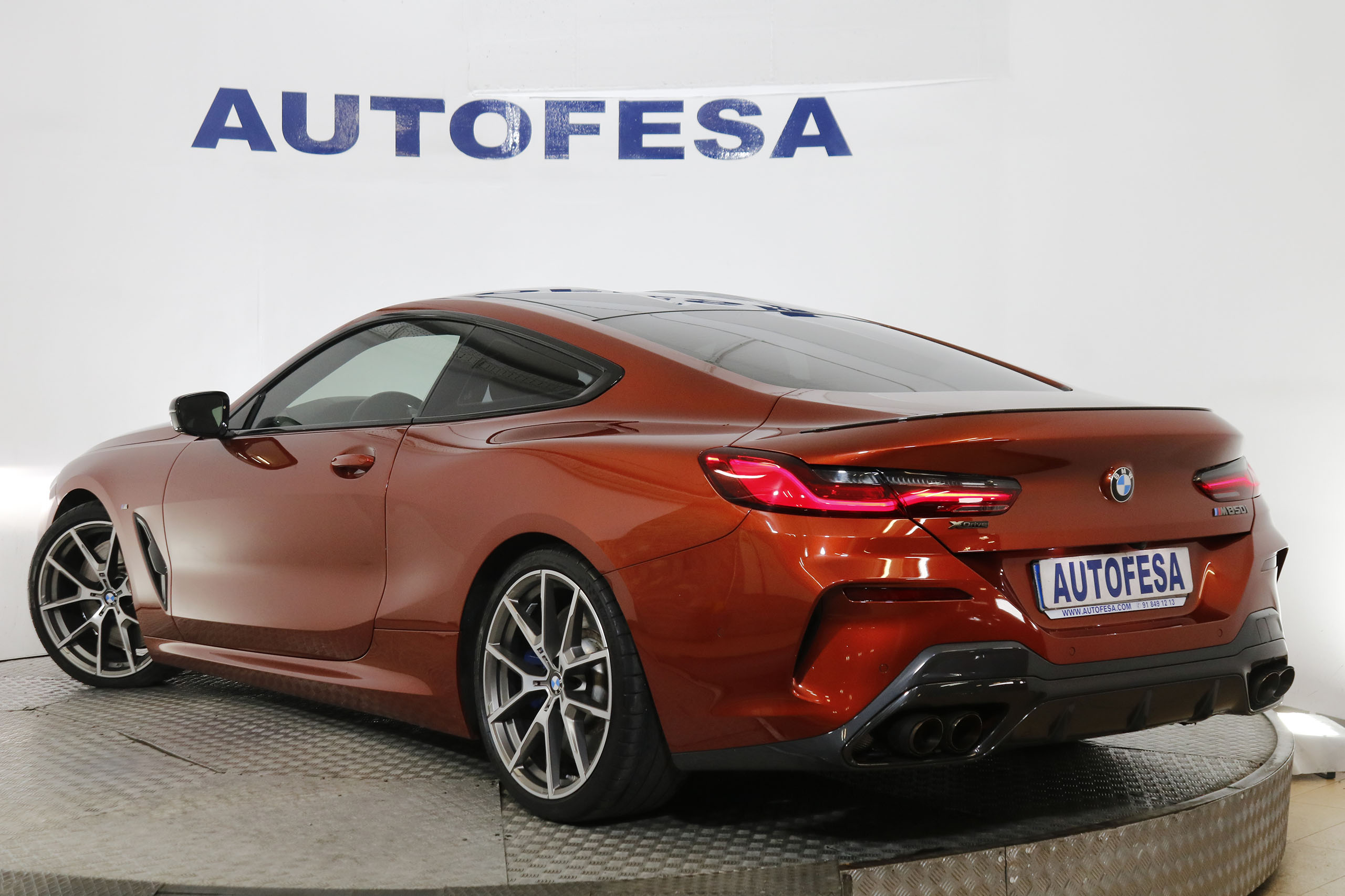 BMW M850 SERIE 8 M850I Coupe XDrive Pack M Auto 530cv 2P # CUERO,NAVY,PACK CARBONO,CAMARA foto 9
