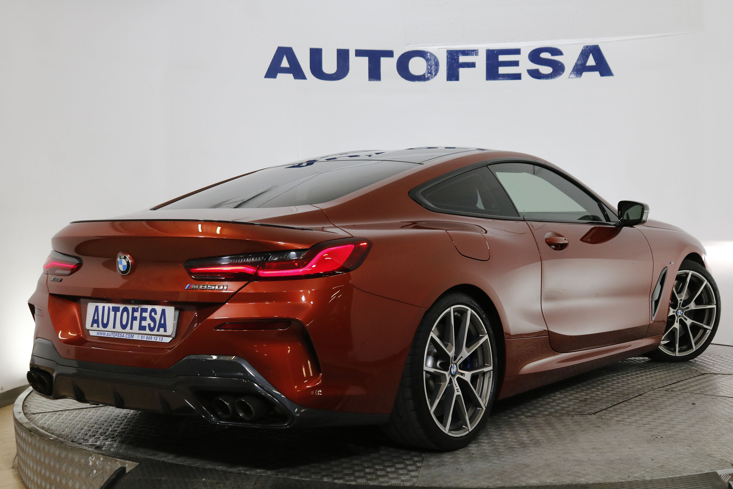 BMW M850 SERIE 8 M850I Coupe XDrive Pack M Auto 530cv 2P # CUERO,NAVY,PACK CARBONO,CAMARA foto 6