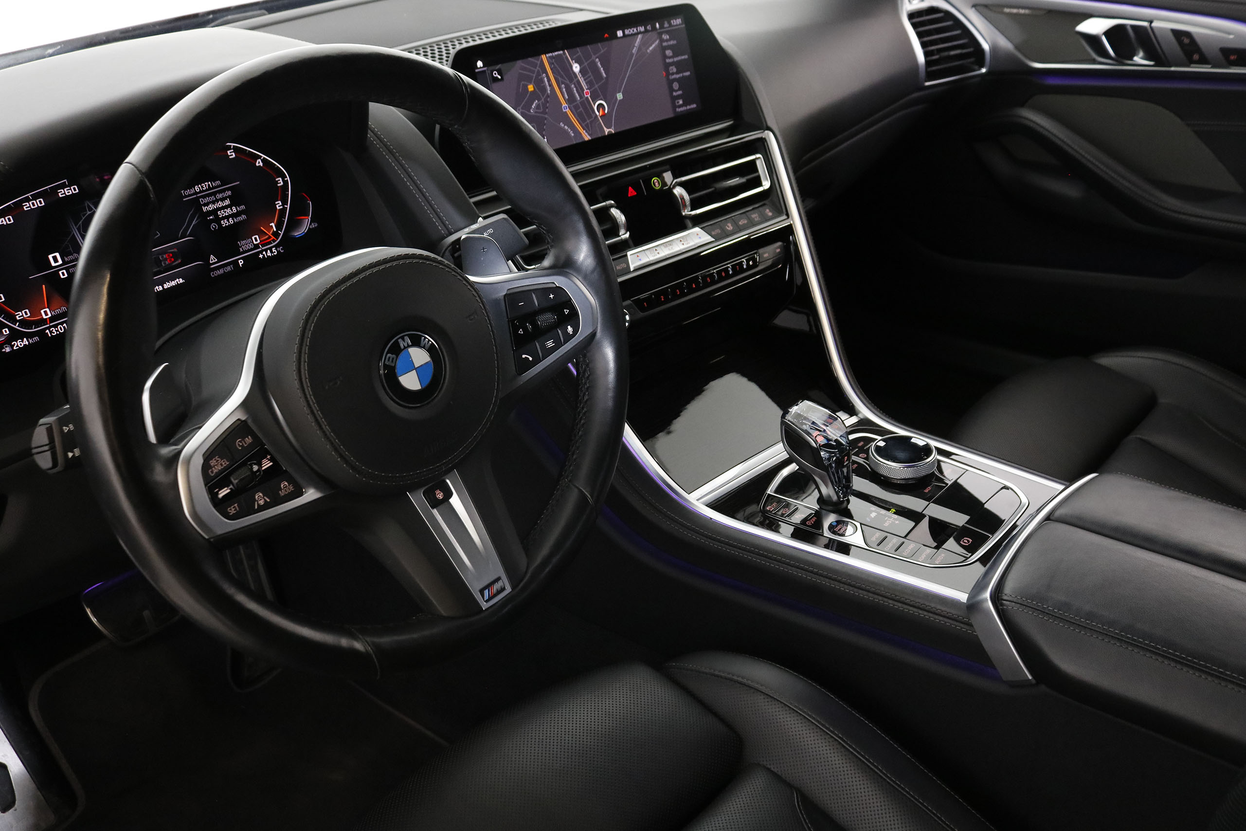 BMW M850 SERIE 8 M850I Coupe XDrive Pack M Auto 530cv 2P # CUERO,NAVY,PACK CARBONO,CAMARA foto 17