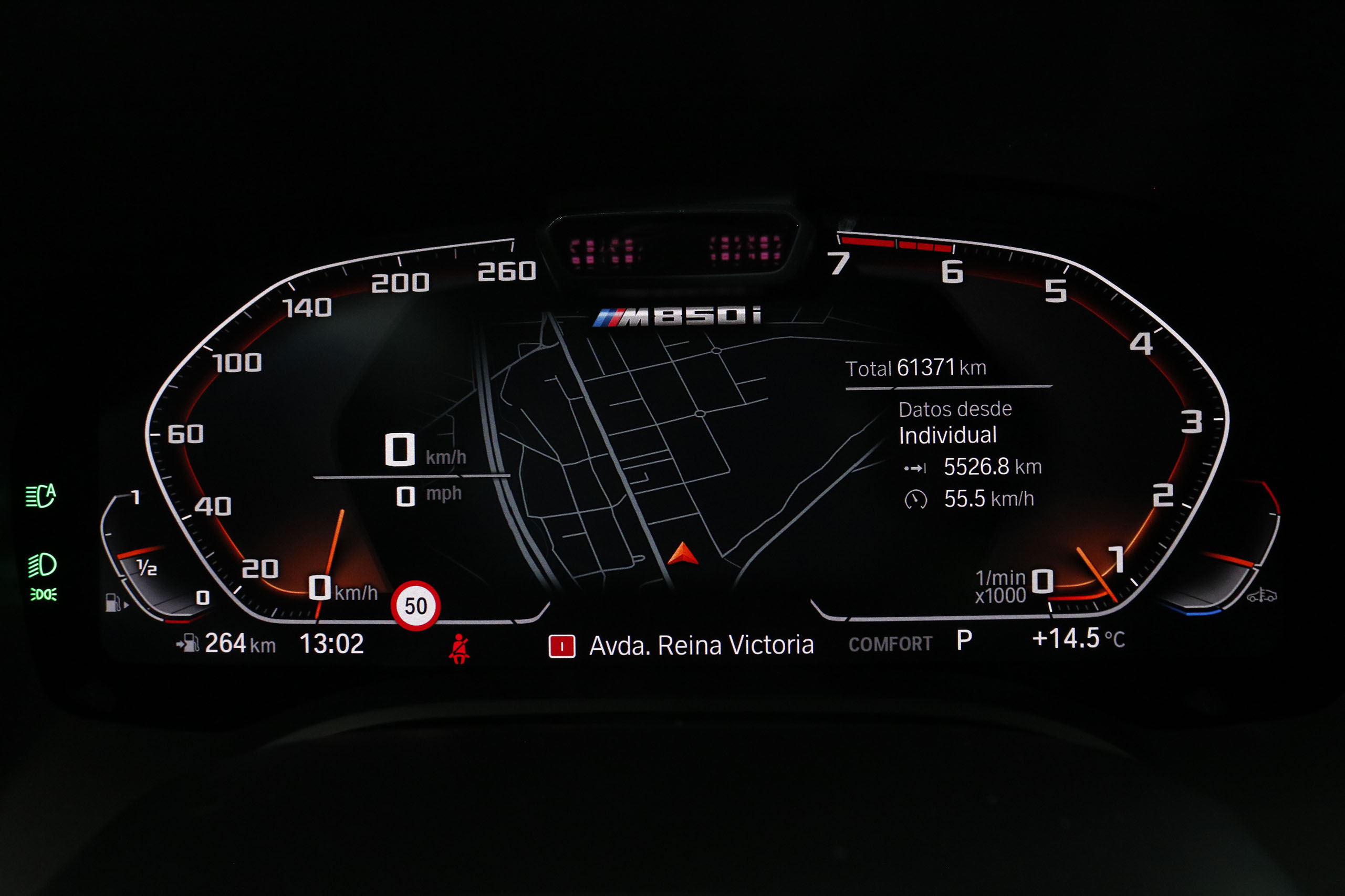 BMW M850 SERIE 8 M850I Coupe XDrive Pack M Auto 530cv 2P # CUERO,NAVY,PACK CARBONO,CAMARA foto 24