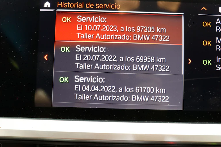 BMW 320 2.0 Luxury Line Auto 184cv S/S # IVA DEDUCIBLE, NAVY, CUERO foto 31